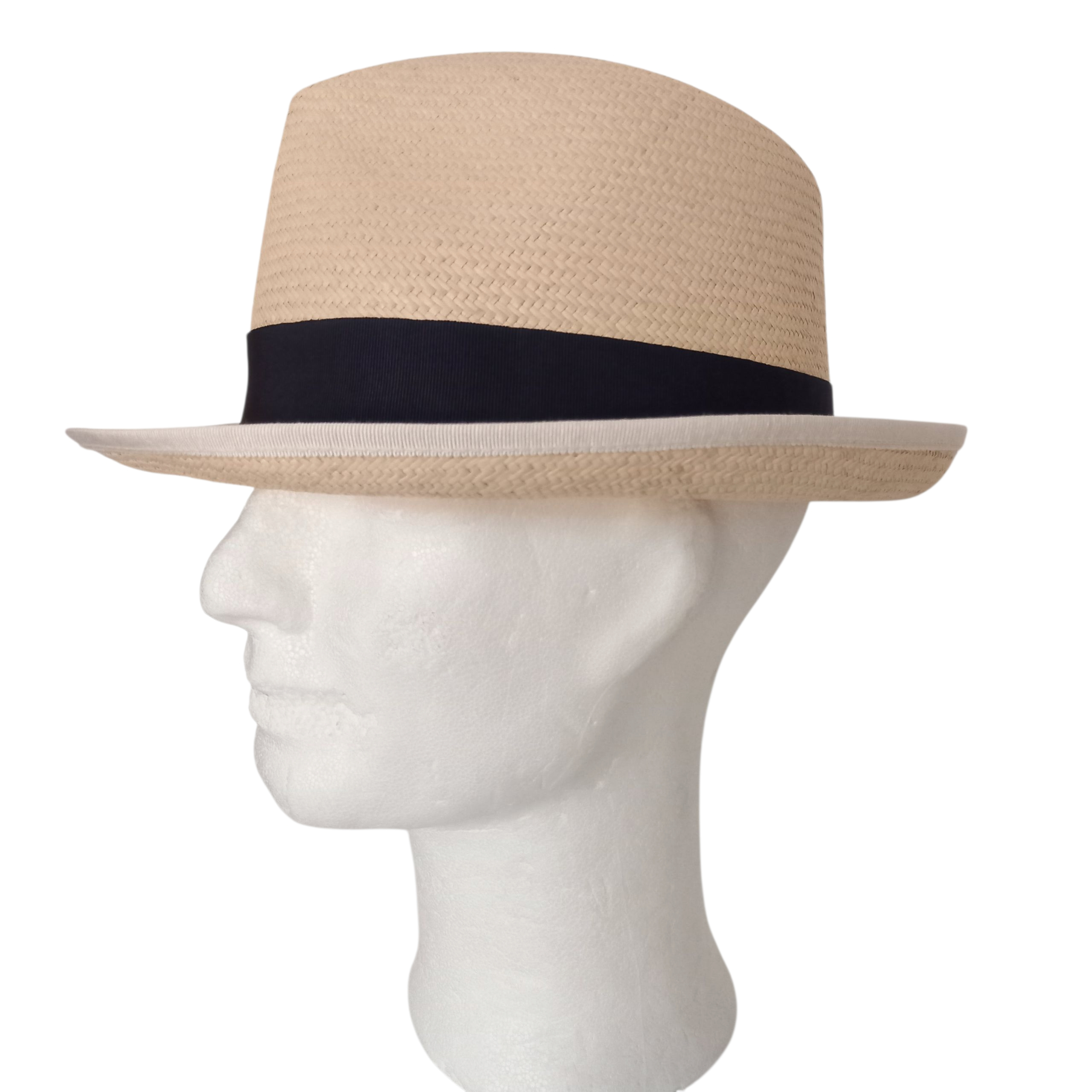 Chapeau Authentic Panama Paris T:61 Très bon état - Vue 3 - 