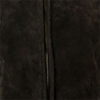 Voir photo 3 de Veste fourrée marron - Femme - Naf Naf Authentique - Taille M Veste fourrée marron - Femme - Naf Naf Authentique - Taille M Très bon état - Vue 3 -