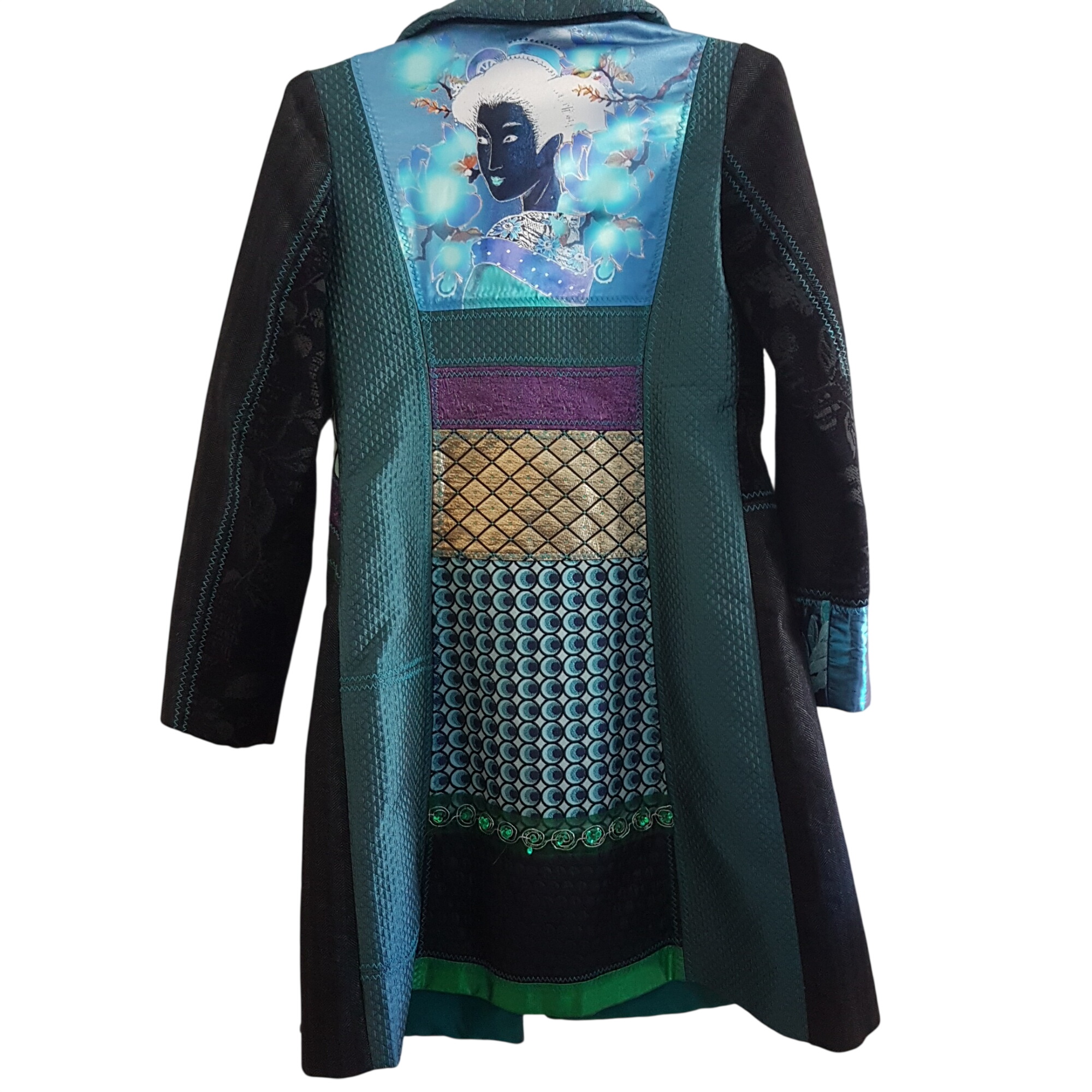 Manteau Desigual T 38 parfait état  - Vue 2 - 