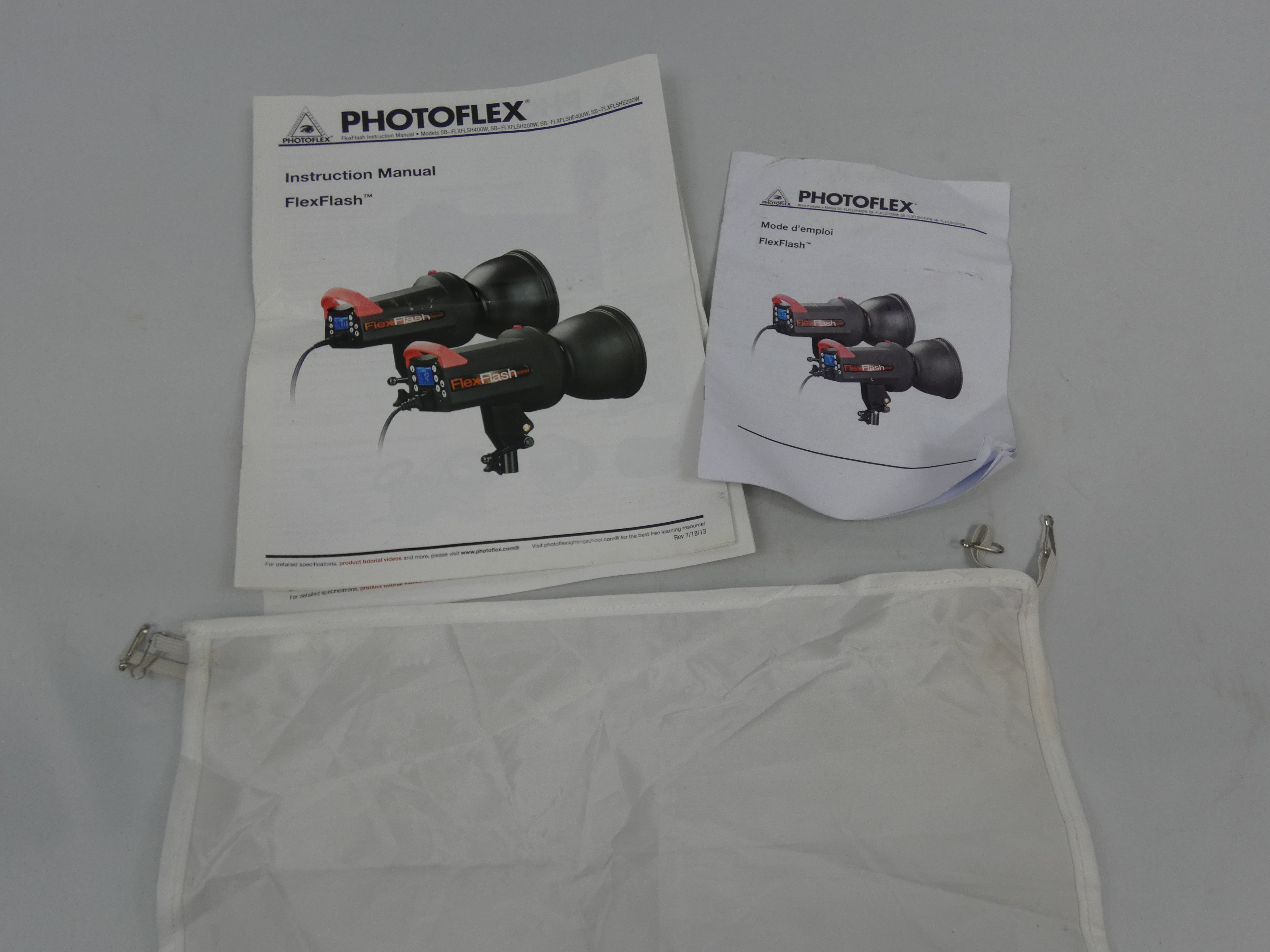 Kit photo FlexFlash professionnel 400 W PHOTOFLEX Très bon état - Vue 8 - 