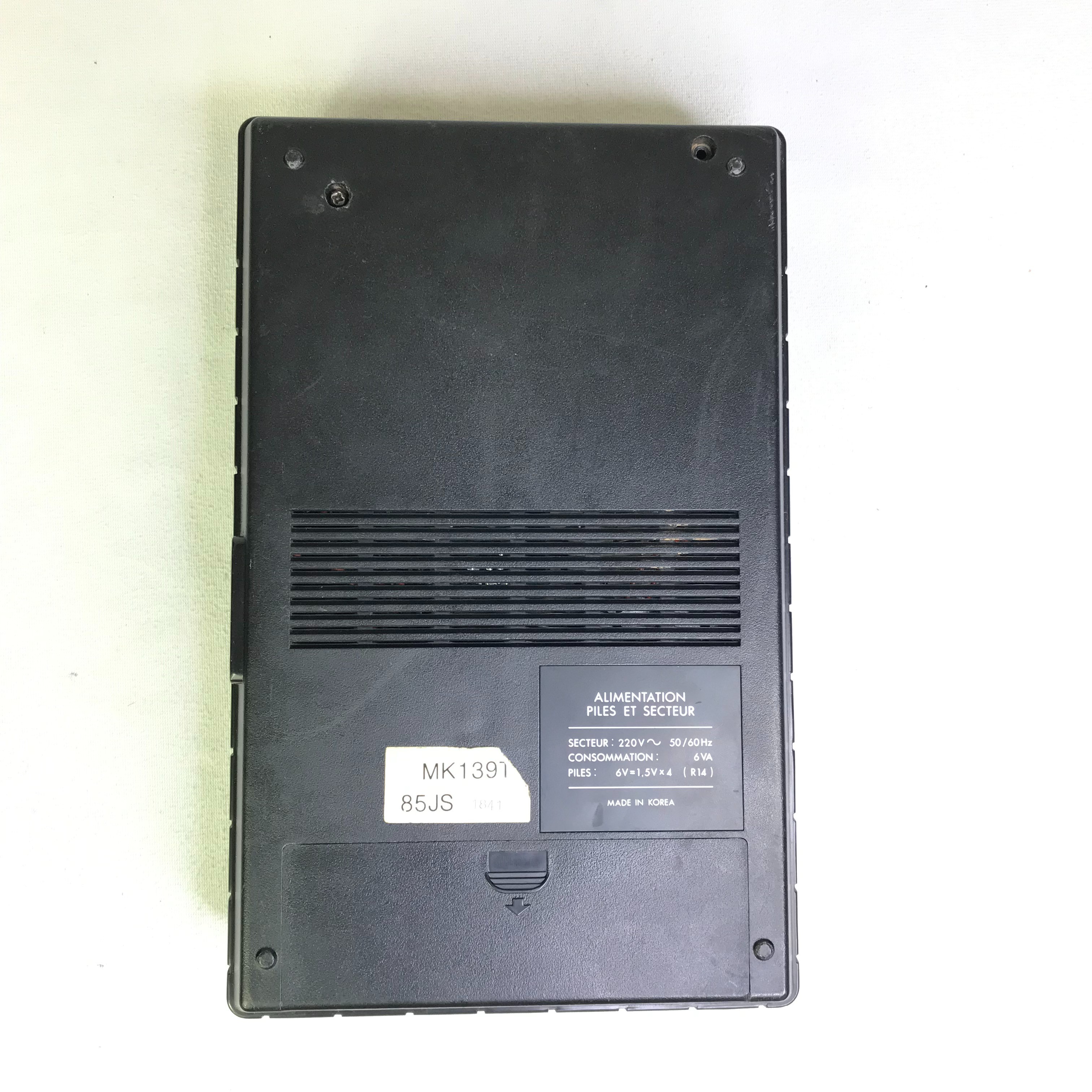  Magnétophone cassette Thomson MK 1397 vintage portatif  Bon état - Vue 5 - 