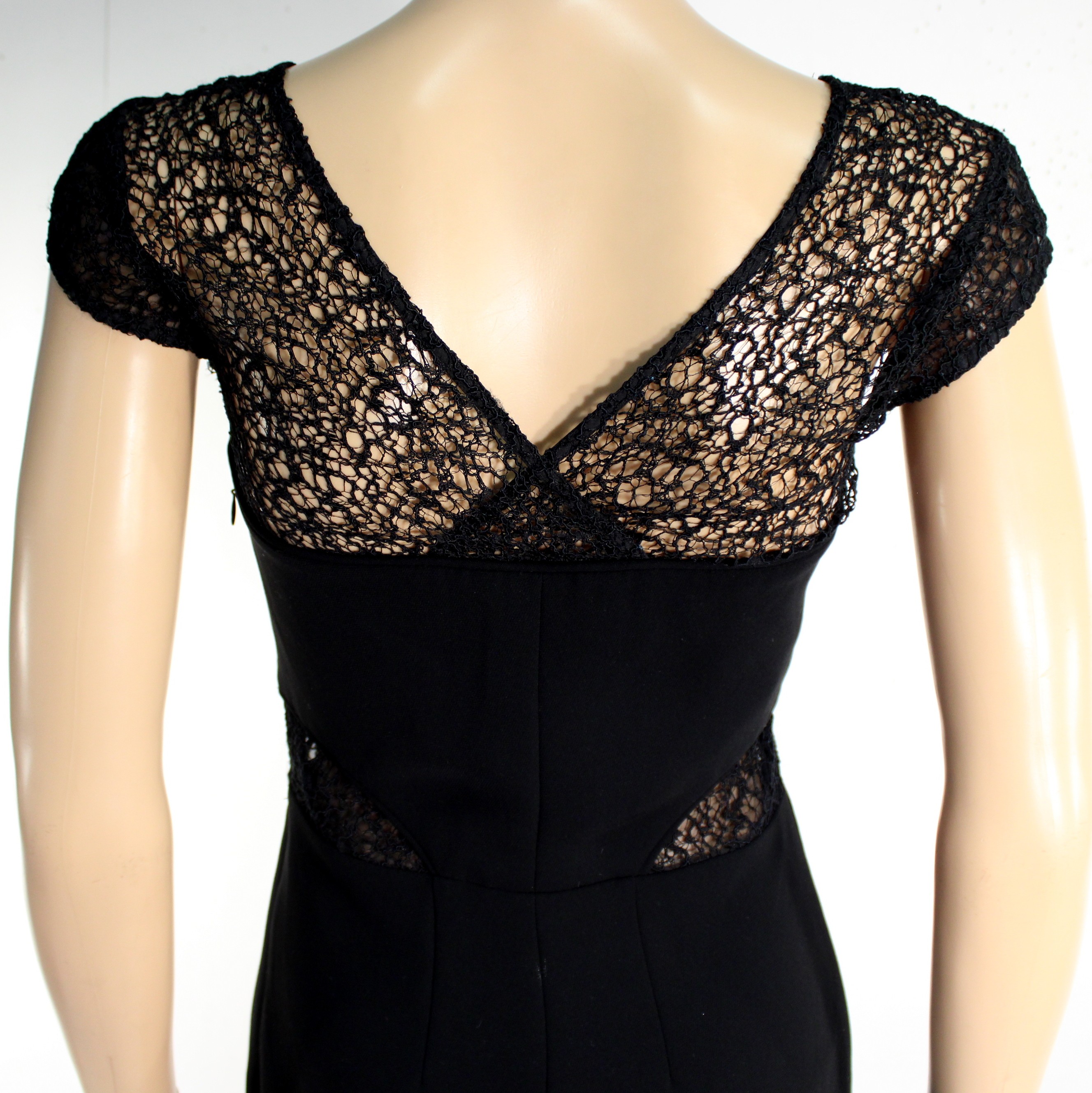 Robe Noire & Dentelle THE KOOPLES Taille S Bon état - Vue 4 - 