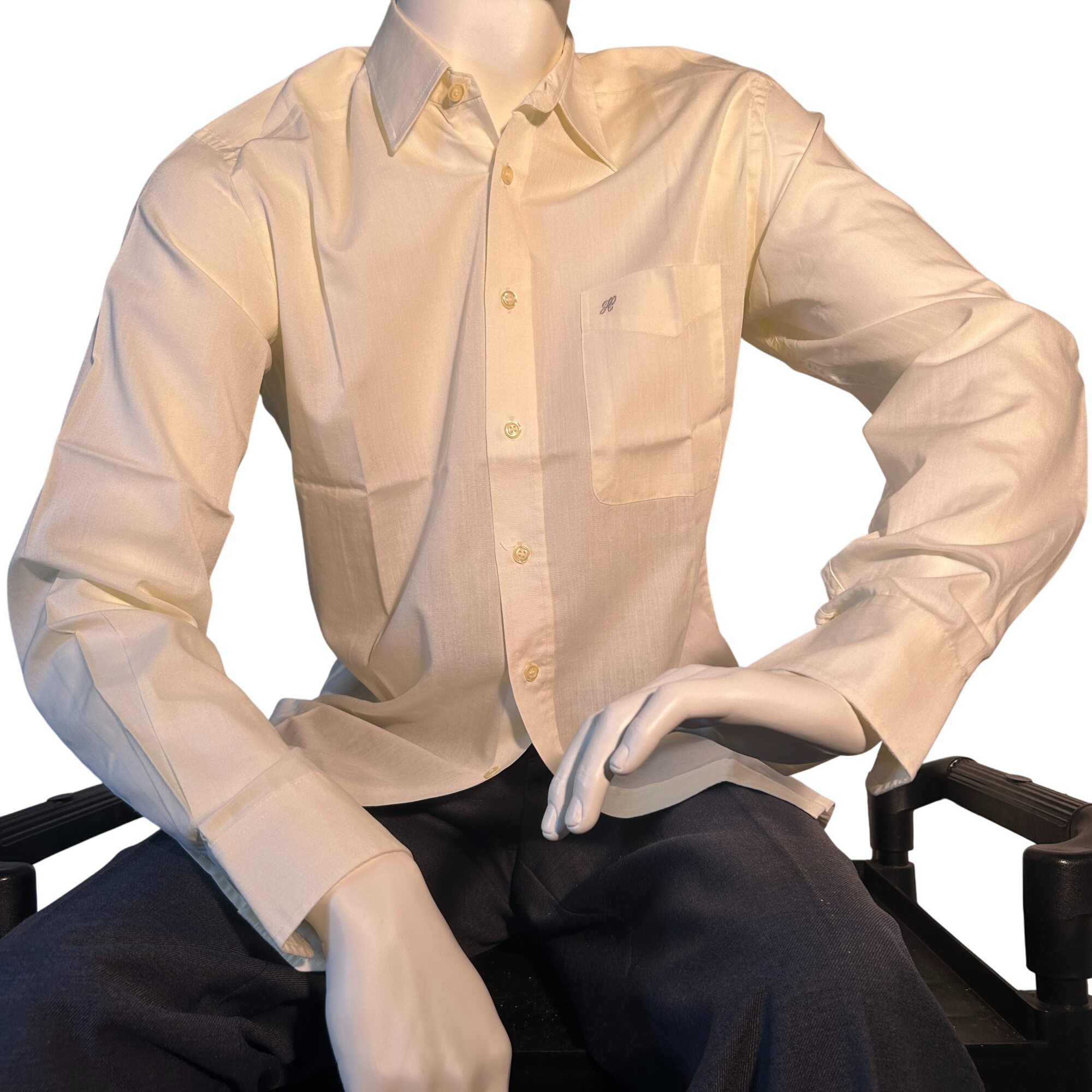 Chemise jaune Jean Chatel - jean chatel - Modalova