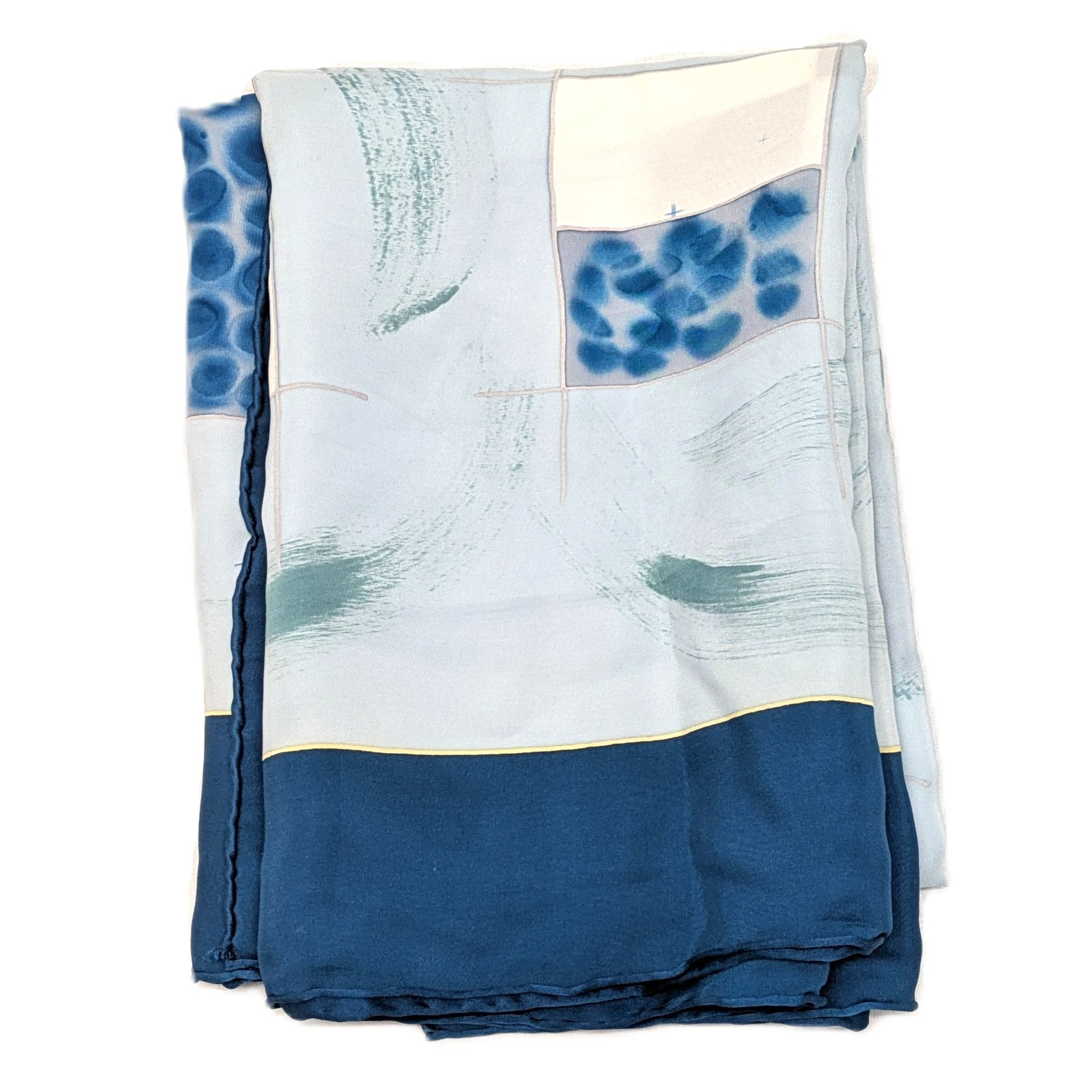 Foulard bleu - Photo 2