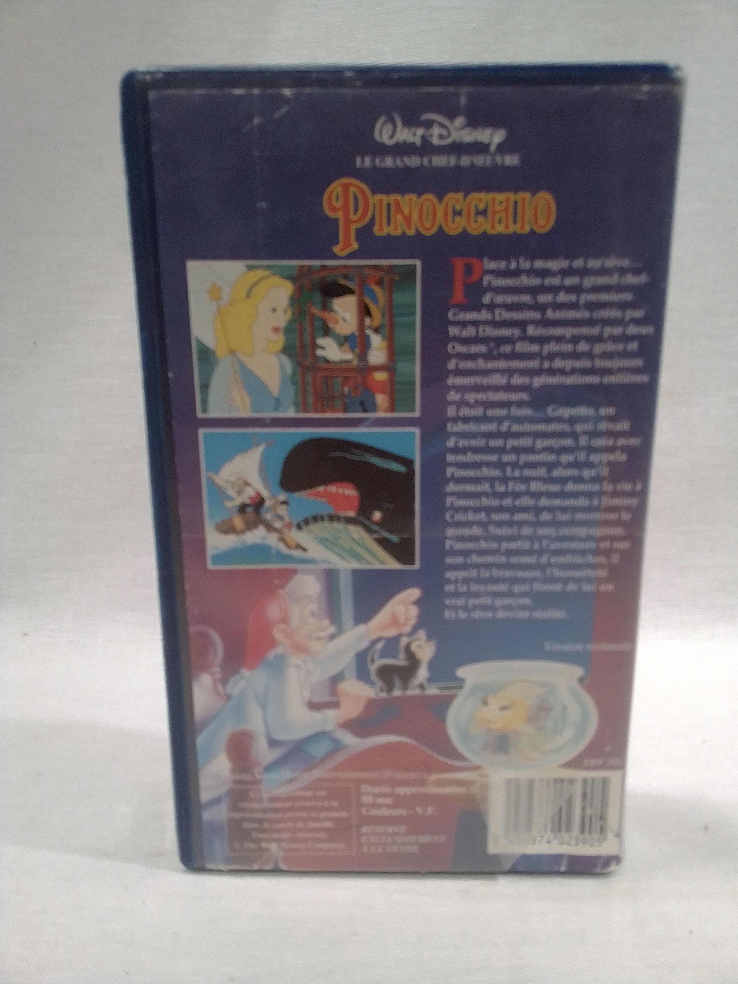 Voir photo 3 de VHS Pinocchio VHS Pinocchio Bon état - Vue 3 -