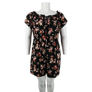 Combishort imprim - Taille XXL - shein curve - Modalova