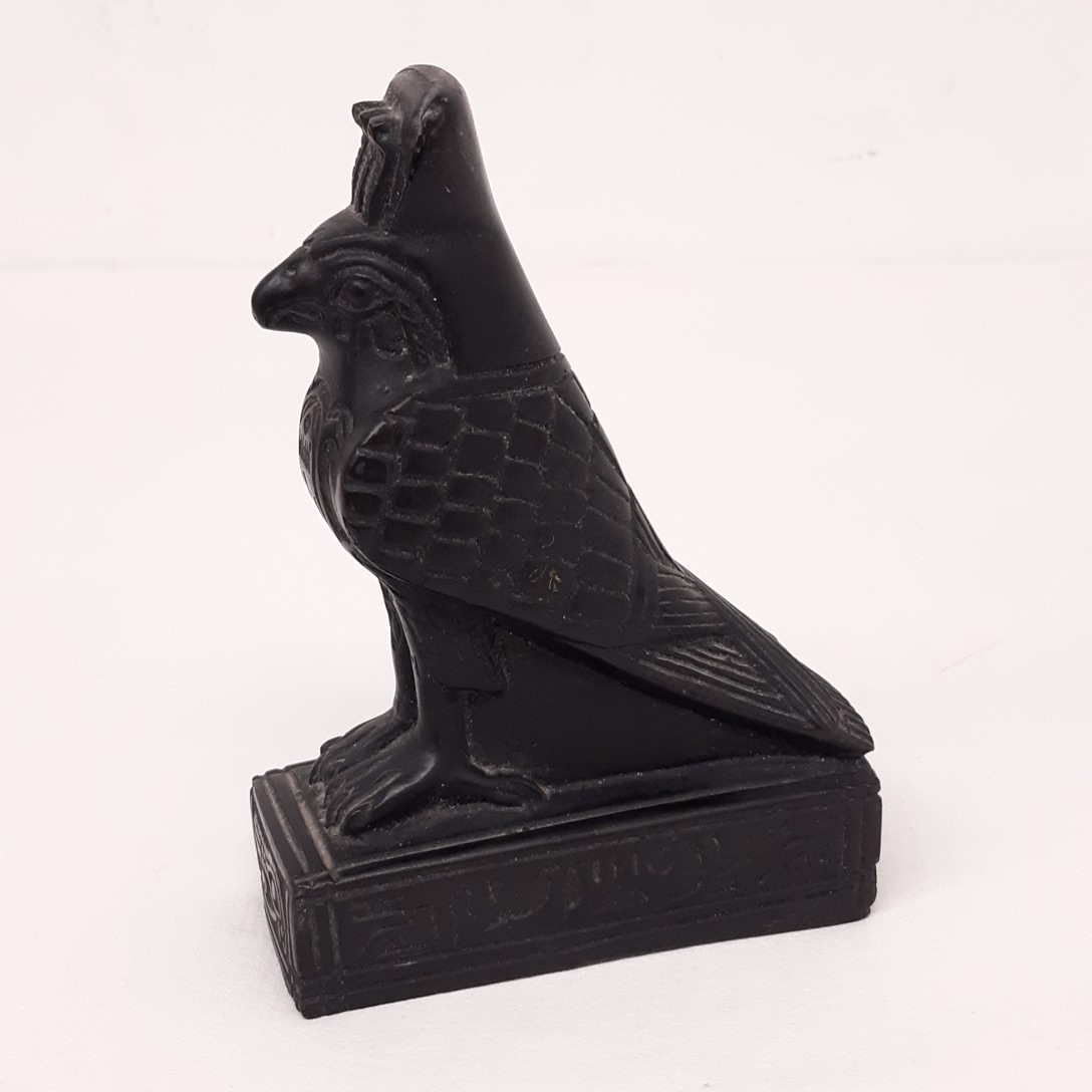 Statuette ancienne du dieu égyptien Horus - Photo 2