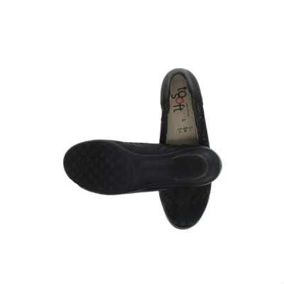 Chaussures noires imprimées à talons 5 cm - Femme - Tosoft - Taille 41 - Photo 2