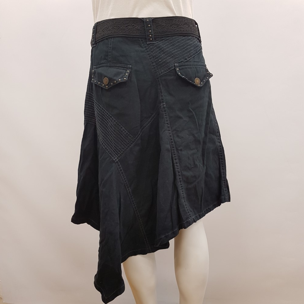 Jupe courte bleu foncé - CDC by ESPRIT - taille 36 Très bon état - Vue 3 - 