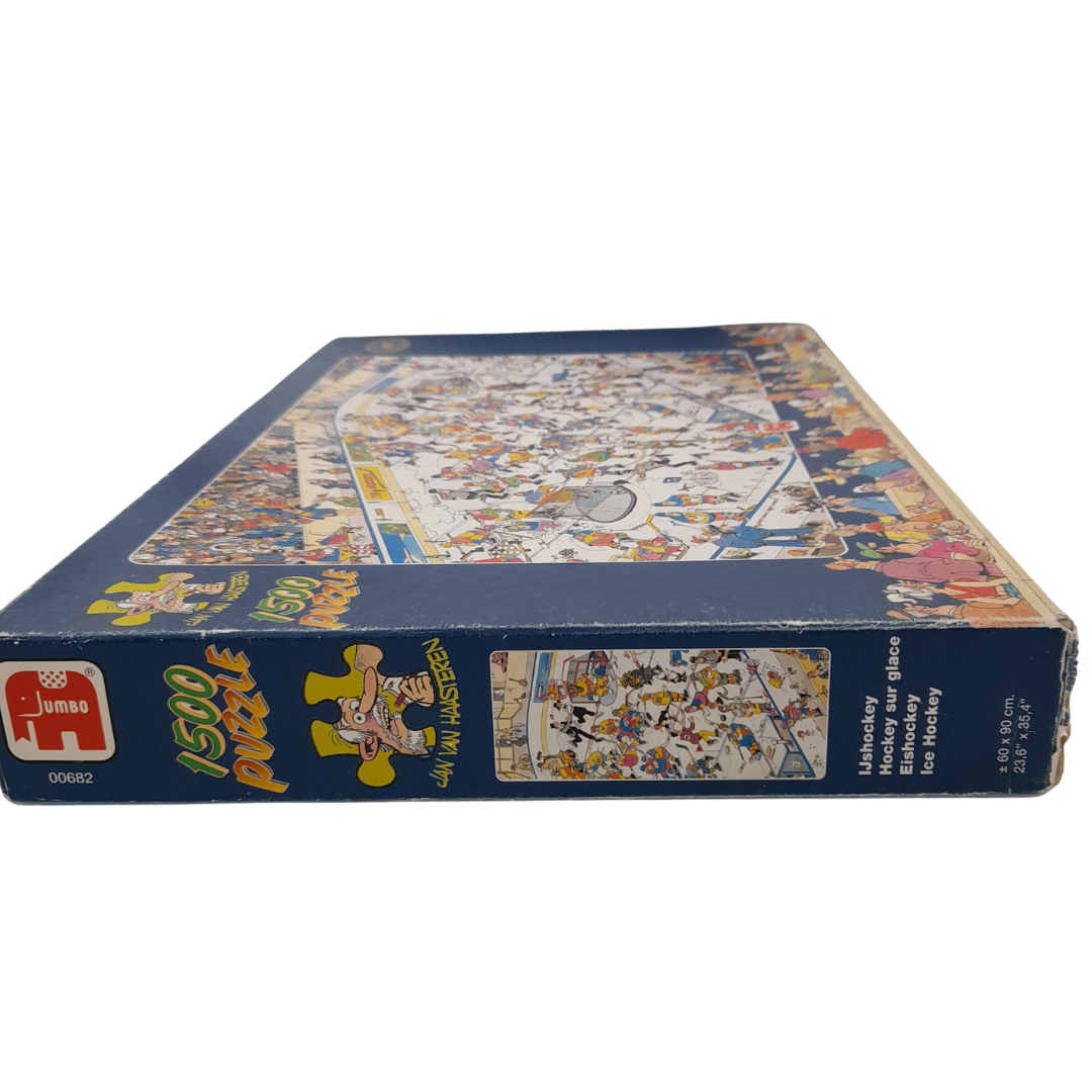 Puzzle Jan Van Haasteren - Le Hockey sur Glace (IJshockey) - 1500 pièces - Jumbo Bon état - Vue 12 - 
