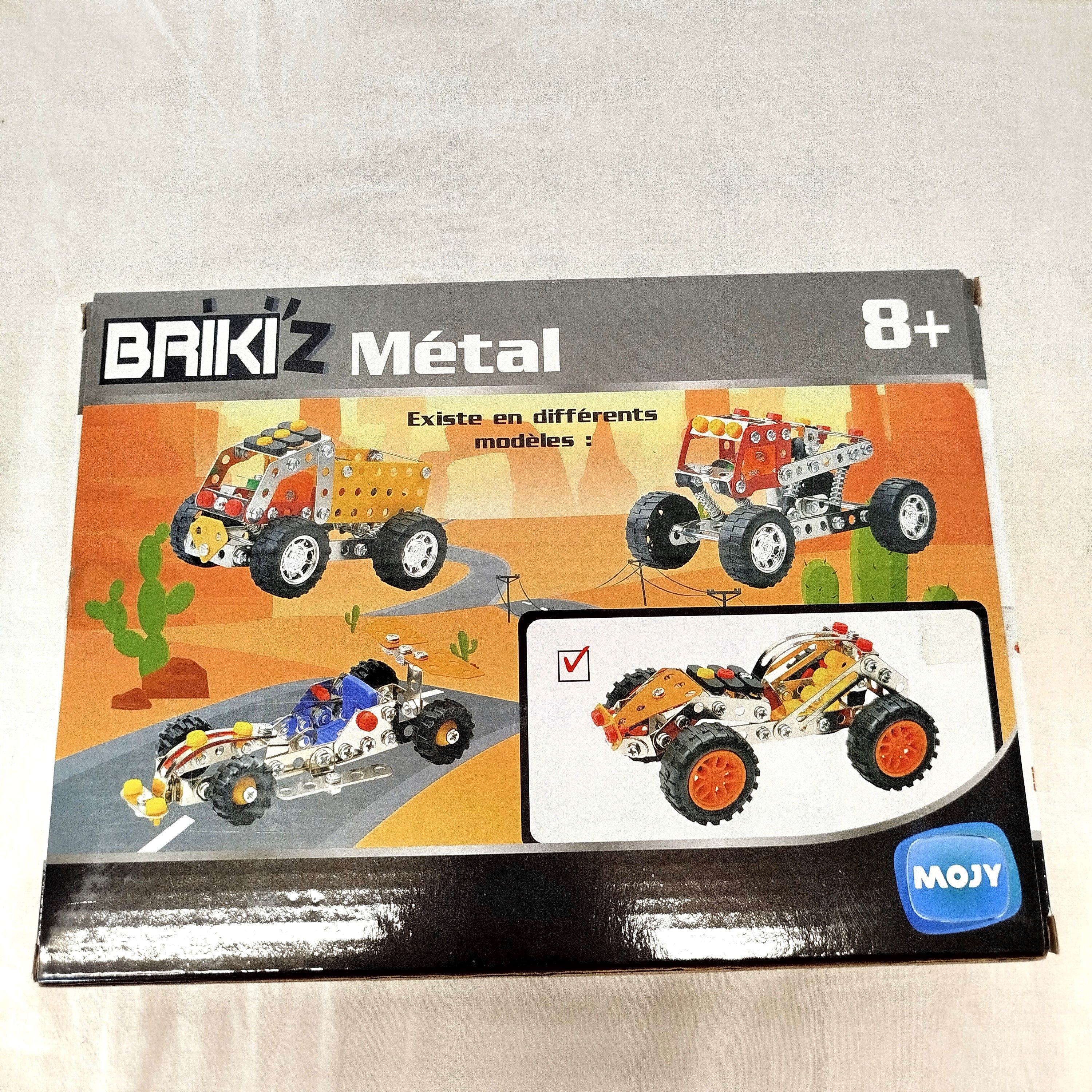 Voir photo 2 de Véhicule métal à construire (Mon buggy) 128 pièces 8+ Véhicule métal à construire (Mon buggy) 128 pièces 8+ État correct - Vue 2 -