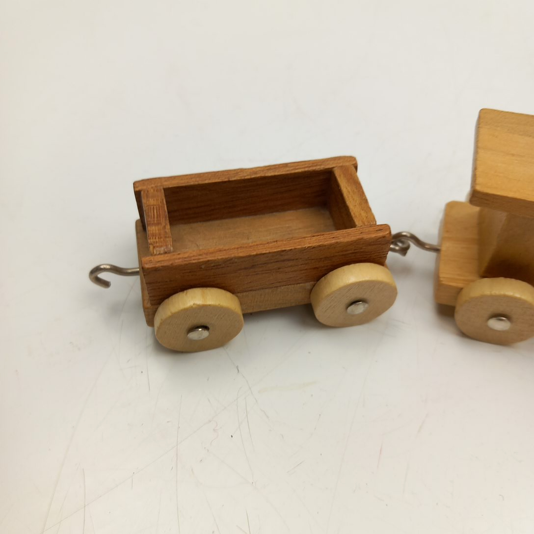 Train Vintage en Bois loquai Holzkunst Bon état - Vue 4 - 