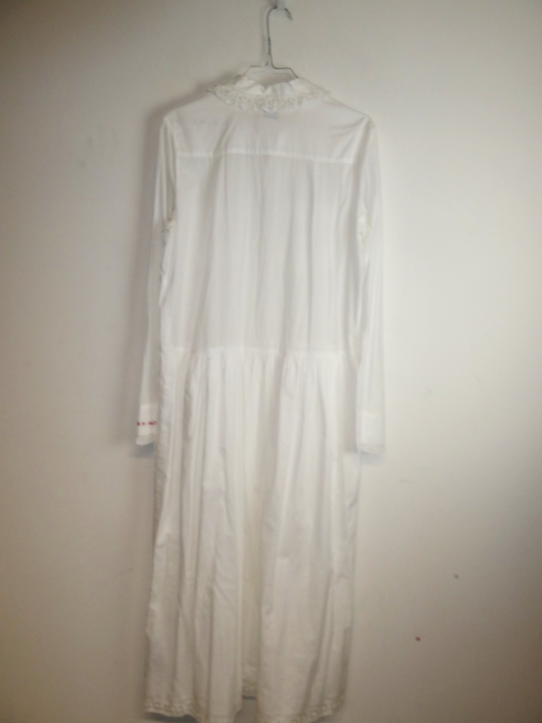 Zadig et Voltaire Robe Chemise blanche avec galon - Taille M - Photo 3