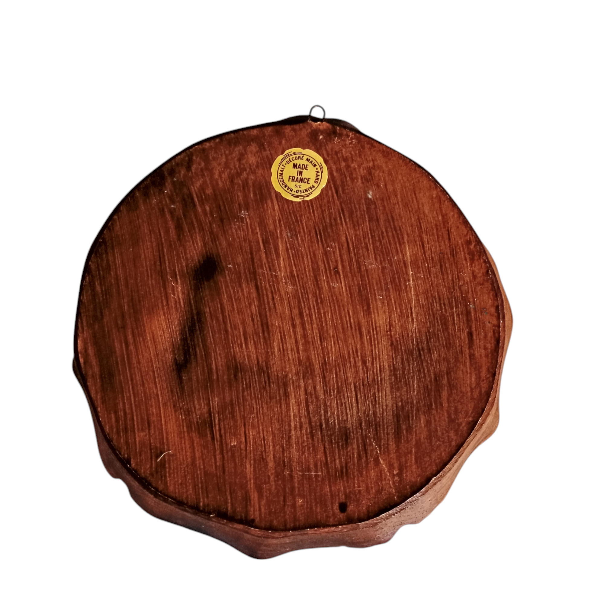 Assiette en bois décorative - Photo 2