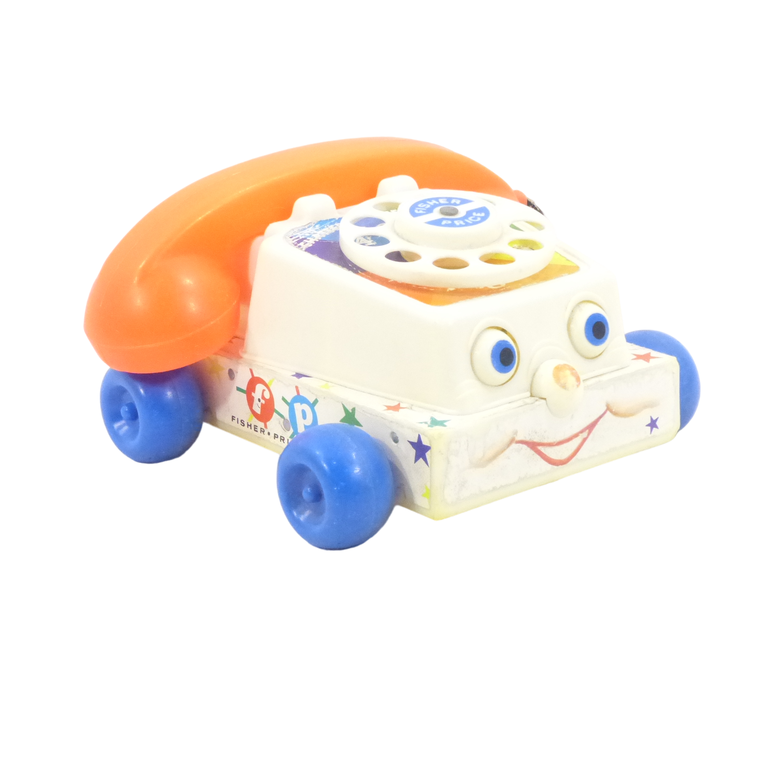 Jouet 'Chatter Telephone' / Téléphone à tirer - Fisher Price Toys 1961 - Bon état sur Label Emmaüs
