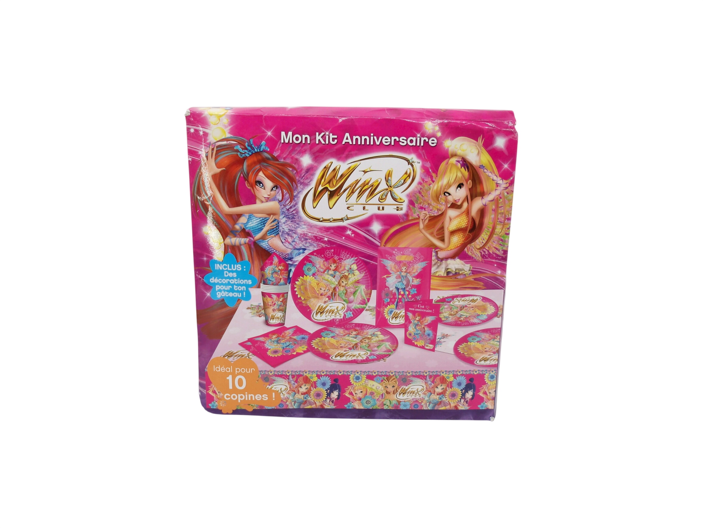 Acheter Mon kit anniversaire - Winx Club Comme neuf - 11,90 € Mon kit anniversaire - Winx Club Comme neuf - reconditionné disponible sur Label Emmaüs