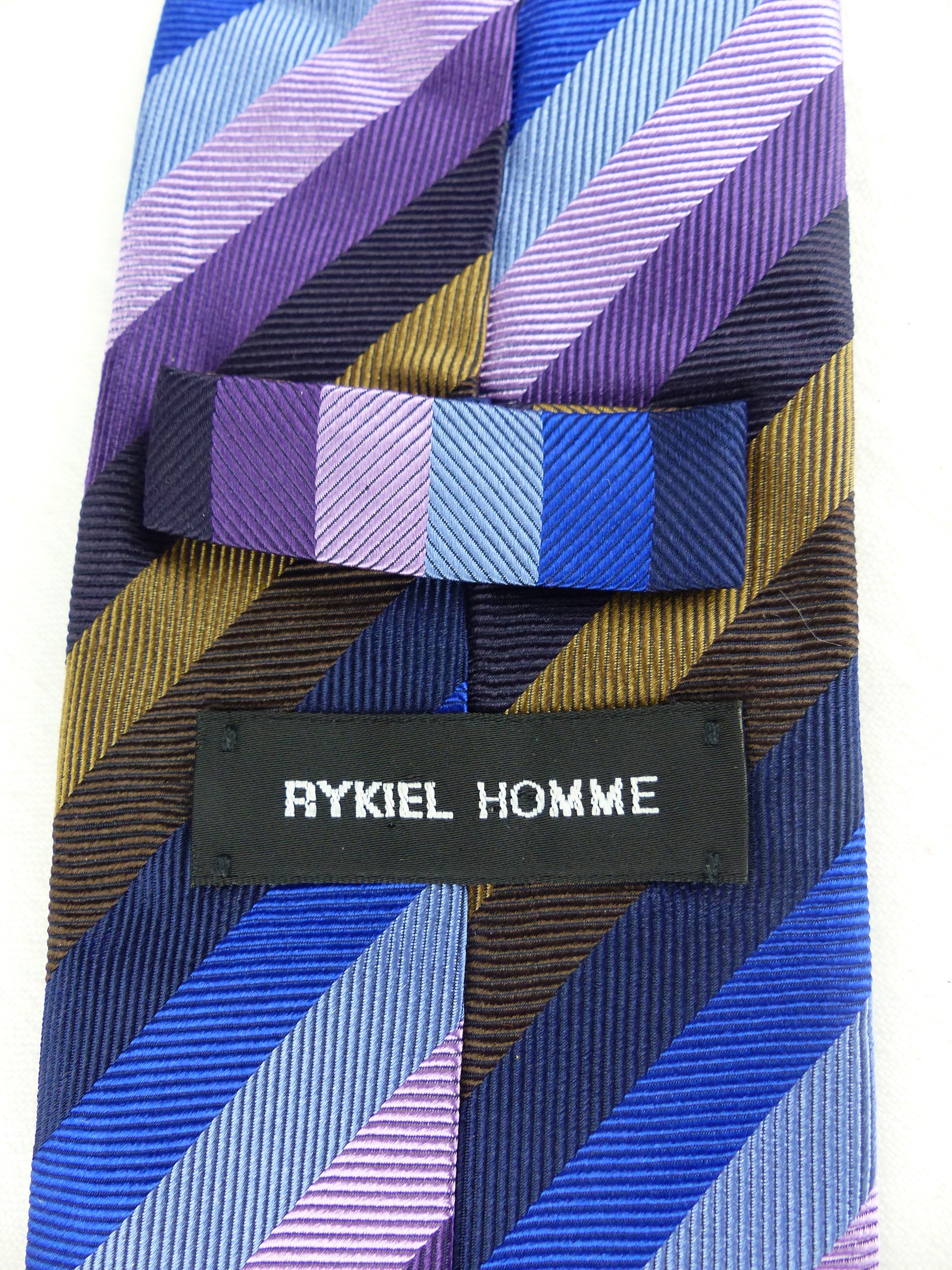 Cravate Rykiel Homme en soie - Photo 2