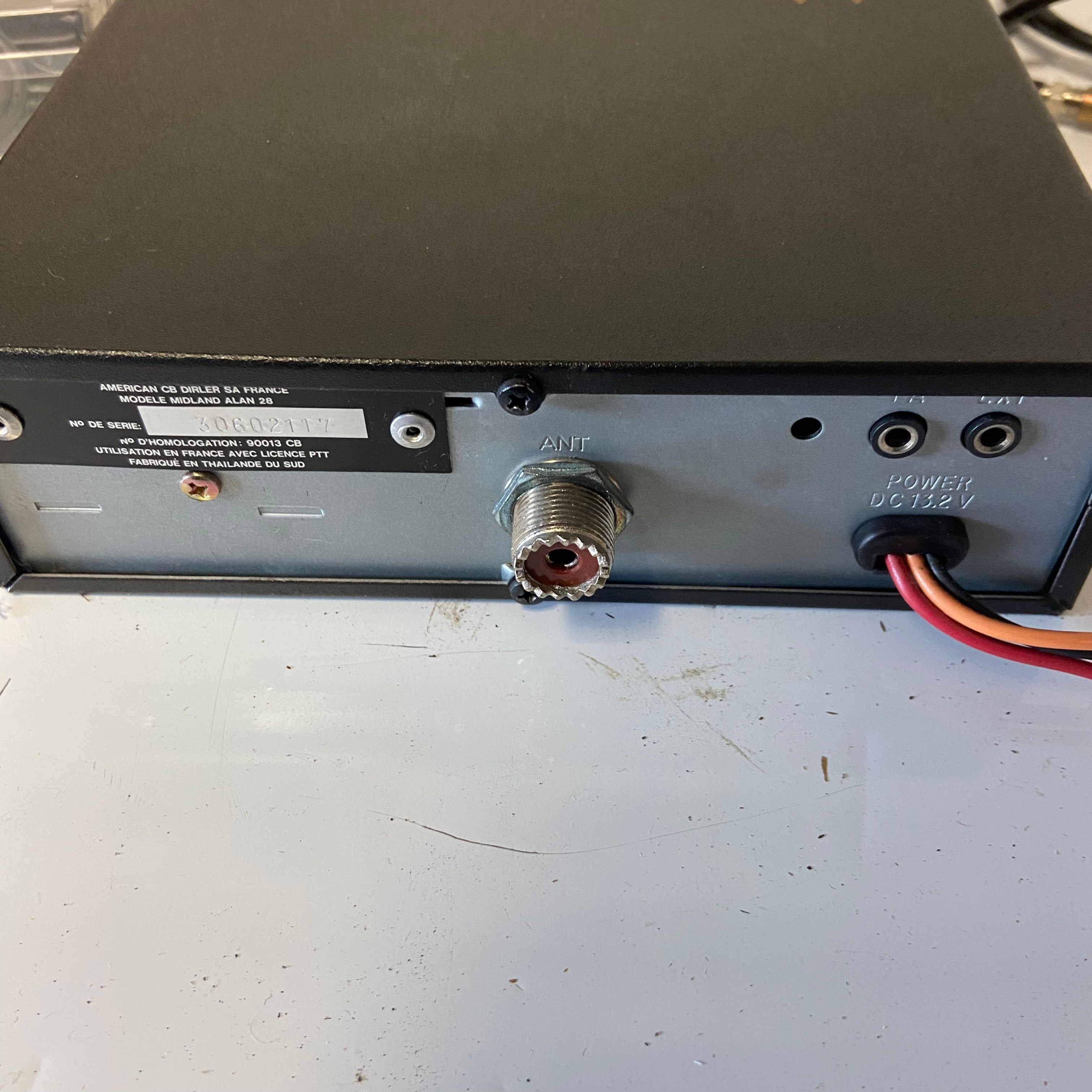 Poste C.B Midlan Alan 28 + accessoires d'antennes+Micro - Très bon état - Photo 9