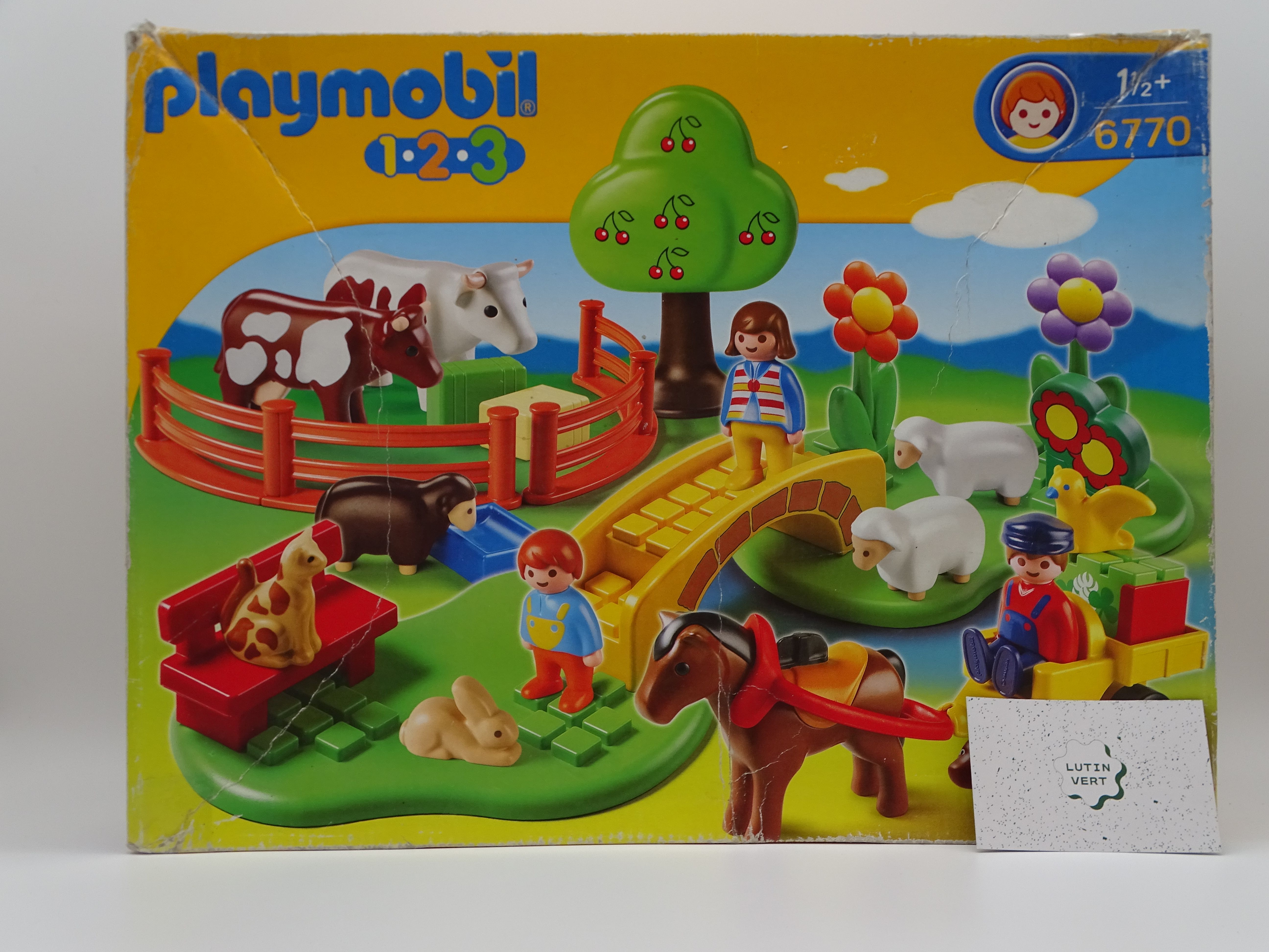 Playmobil 1 2 3 « Coffret Famille à la campagne » 6770 d'occasion PLAYMOBIL - Dès 18 mois | Ref 13165 Très bon état - Vue 2 - 