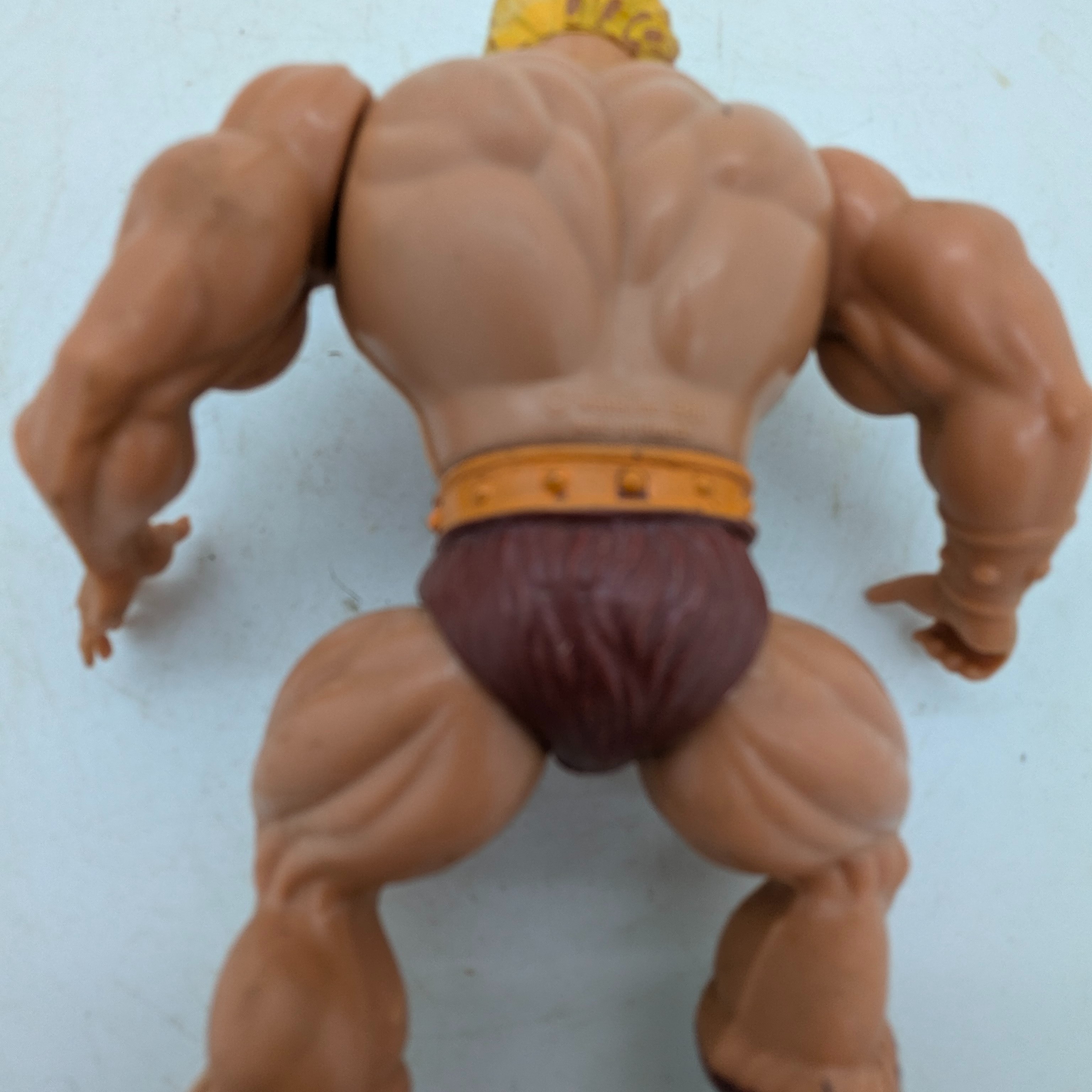 Figurine MUSCLOR He-man - Les maître de l'univers - original - 1981 - Madde in France Très bon état - Vue 3 - 