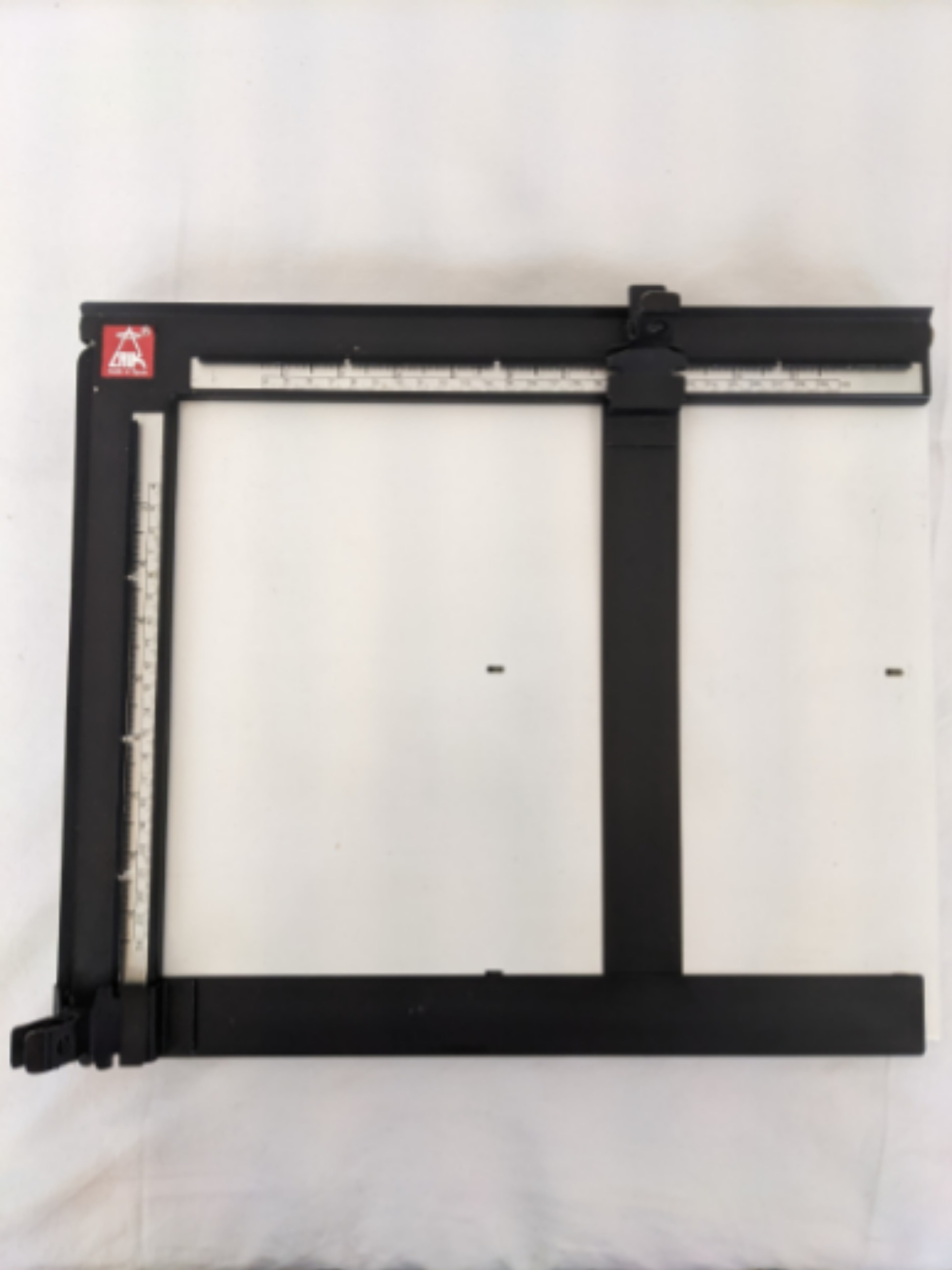 Margeur 2 lames pour photographie - 24x30cm - LAIK Fabriqué en Espagne - Bon état sur Label Emmaüs