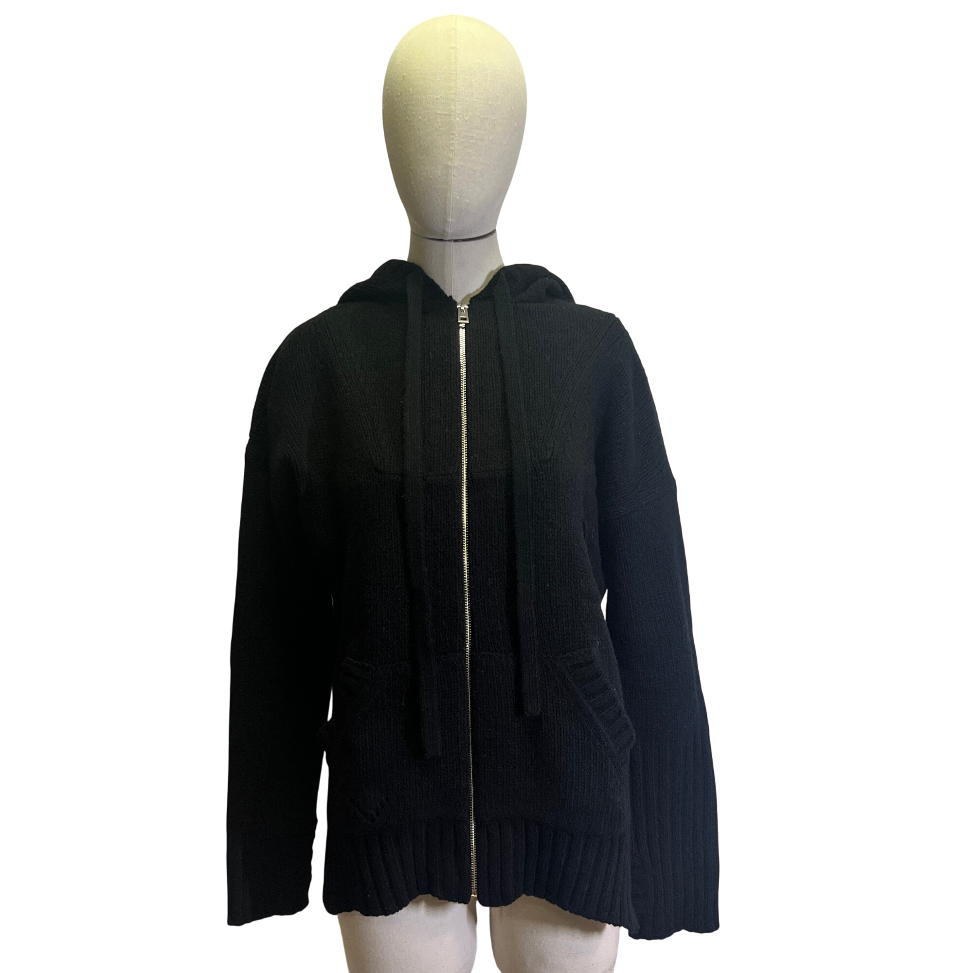 Zadig&Voltaire - Gilet "je m'en fous" noir - Laine mérinos - Femme S Comme neuf -  reconditionné disponible sur Label Emmaüs
