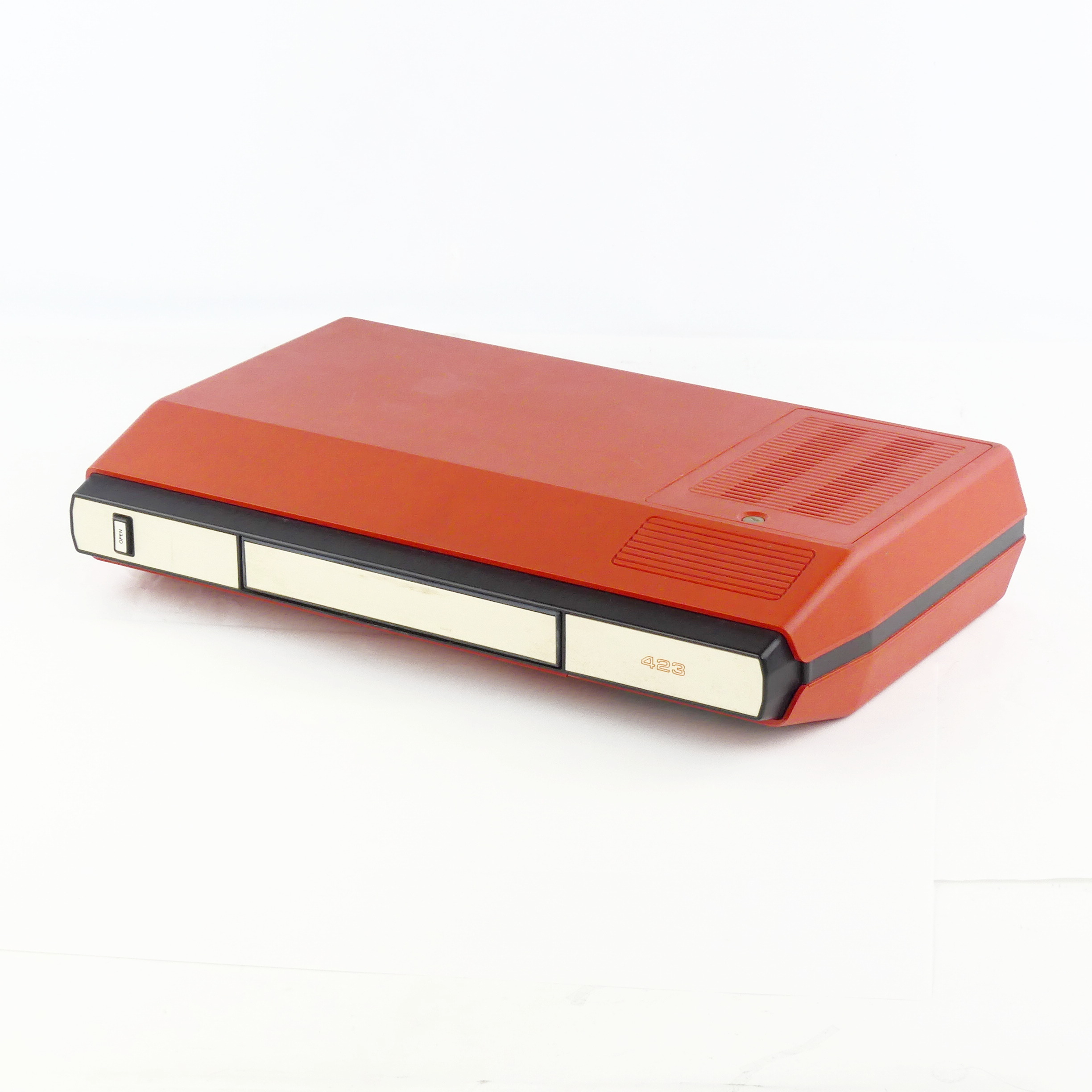 Tourne disque Plilips 423 rouge années 70 État correct - Vue 2 - 