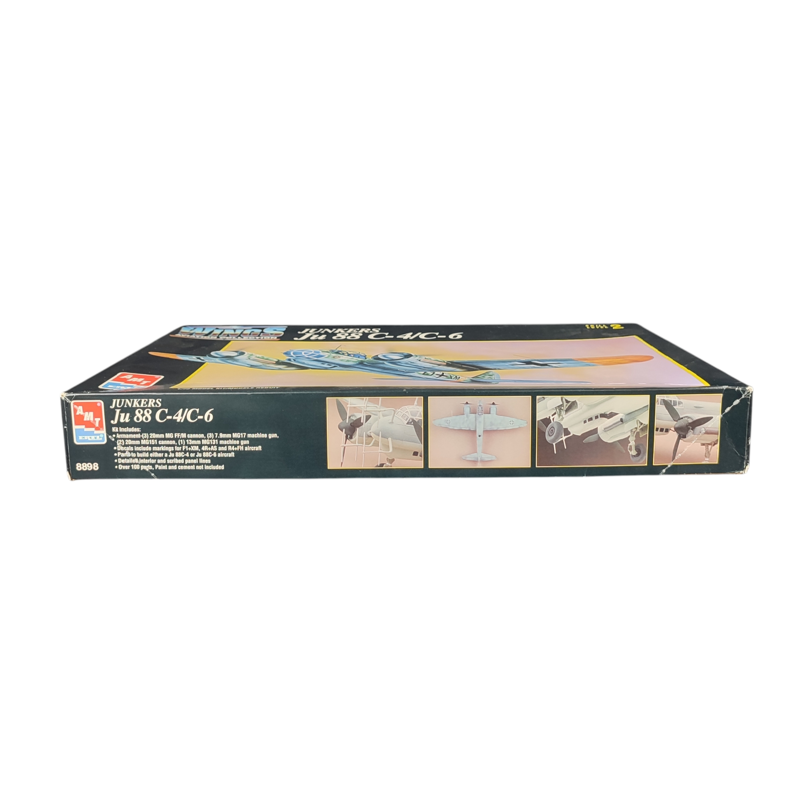 Maquette 1/72 Wings Aviation Collection, Modèle "Junkers Ju 88 C-4/C-6" Complet Bon état - Vue 7 - 