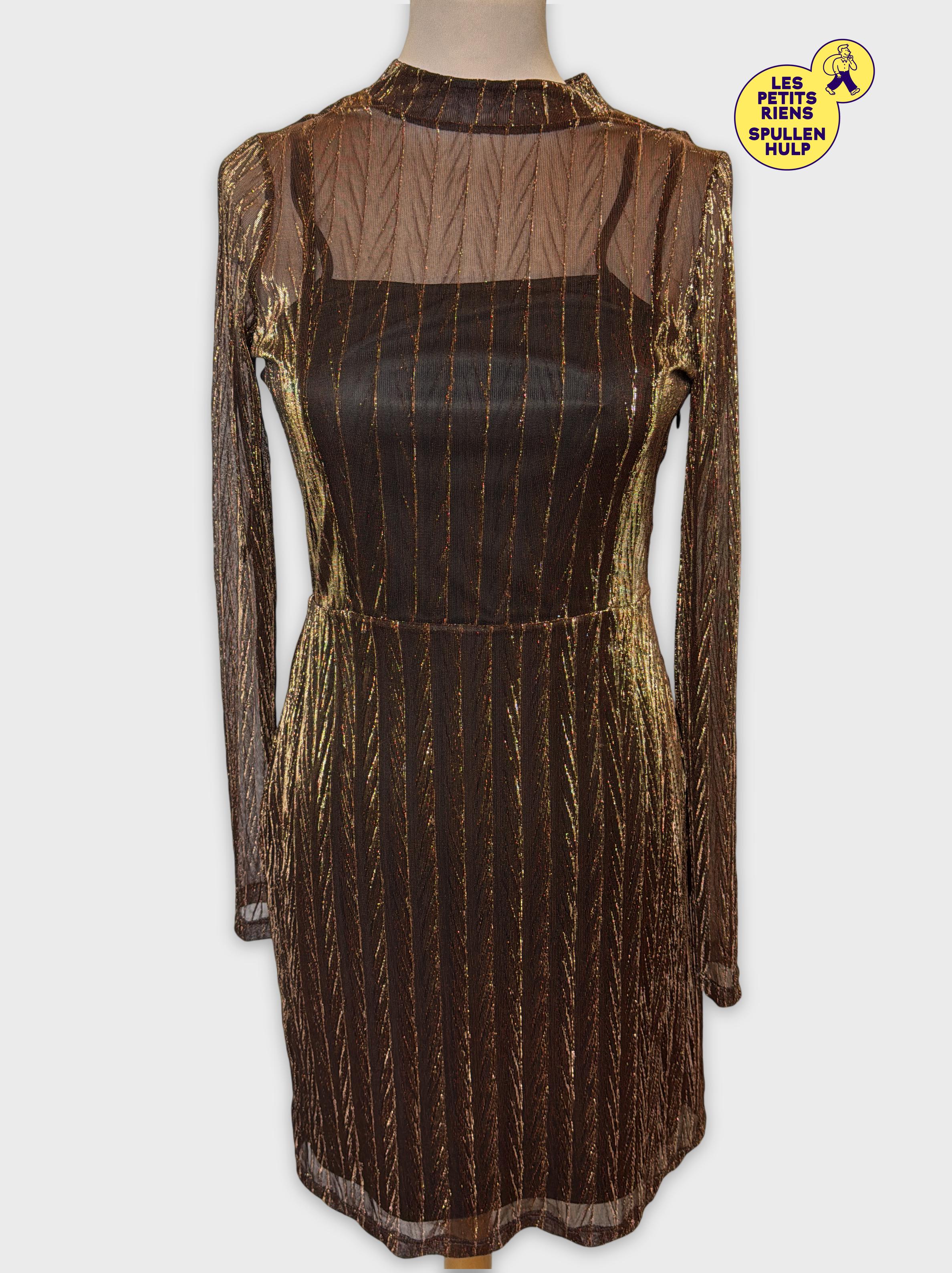 Robe Moulante Dore et - symbiose collection - Modalova