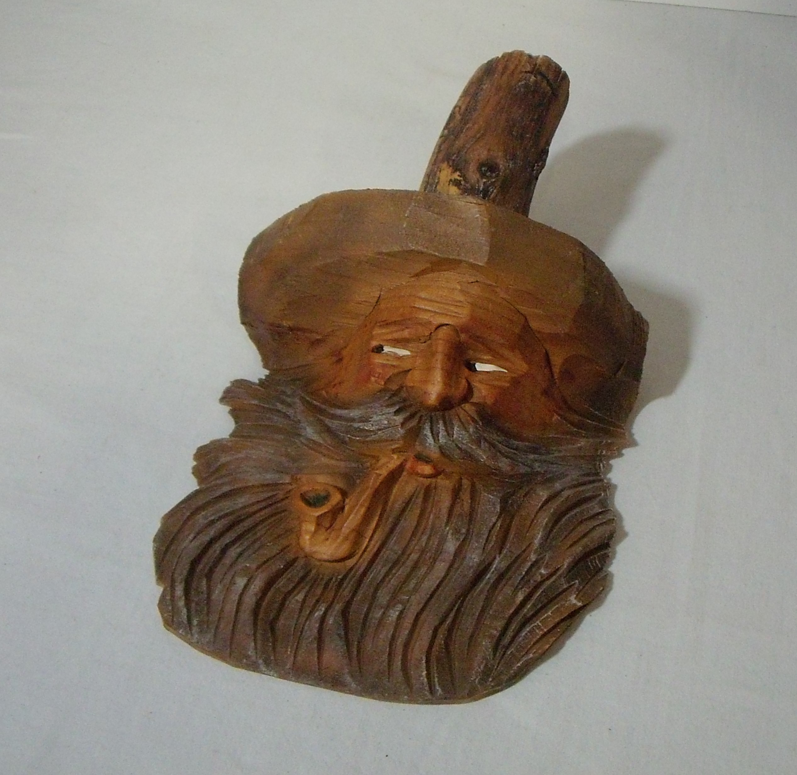 Sculpture murale originale sur bois 