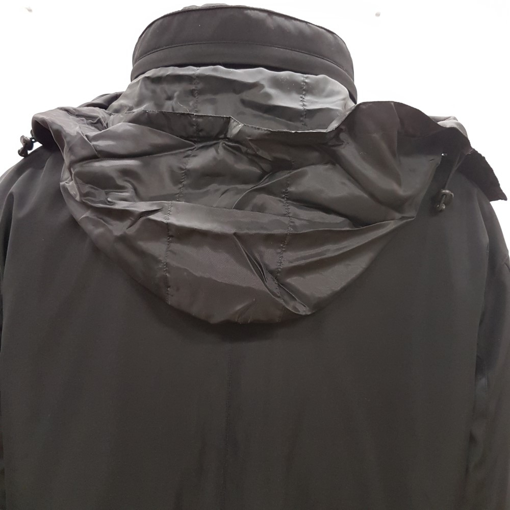 Parka noire à capuche - BRICE - taille 58 Bon état - Vue 8 - 
