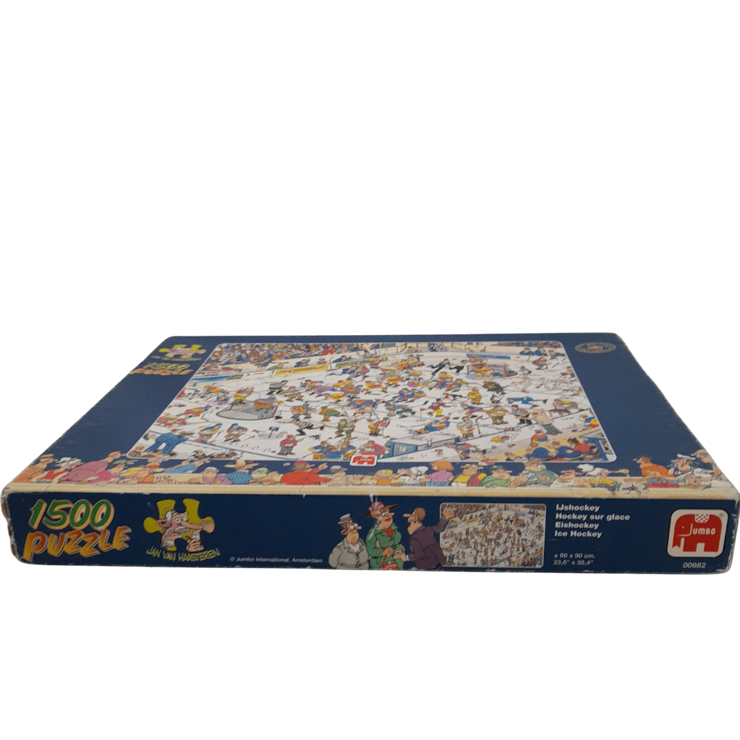 Puzzle Jan Van Haasteren - Le Hockey sur Glace (IJshockey) - 1500 pièces - Jumbo Bon état - Vue 10 - 