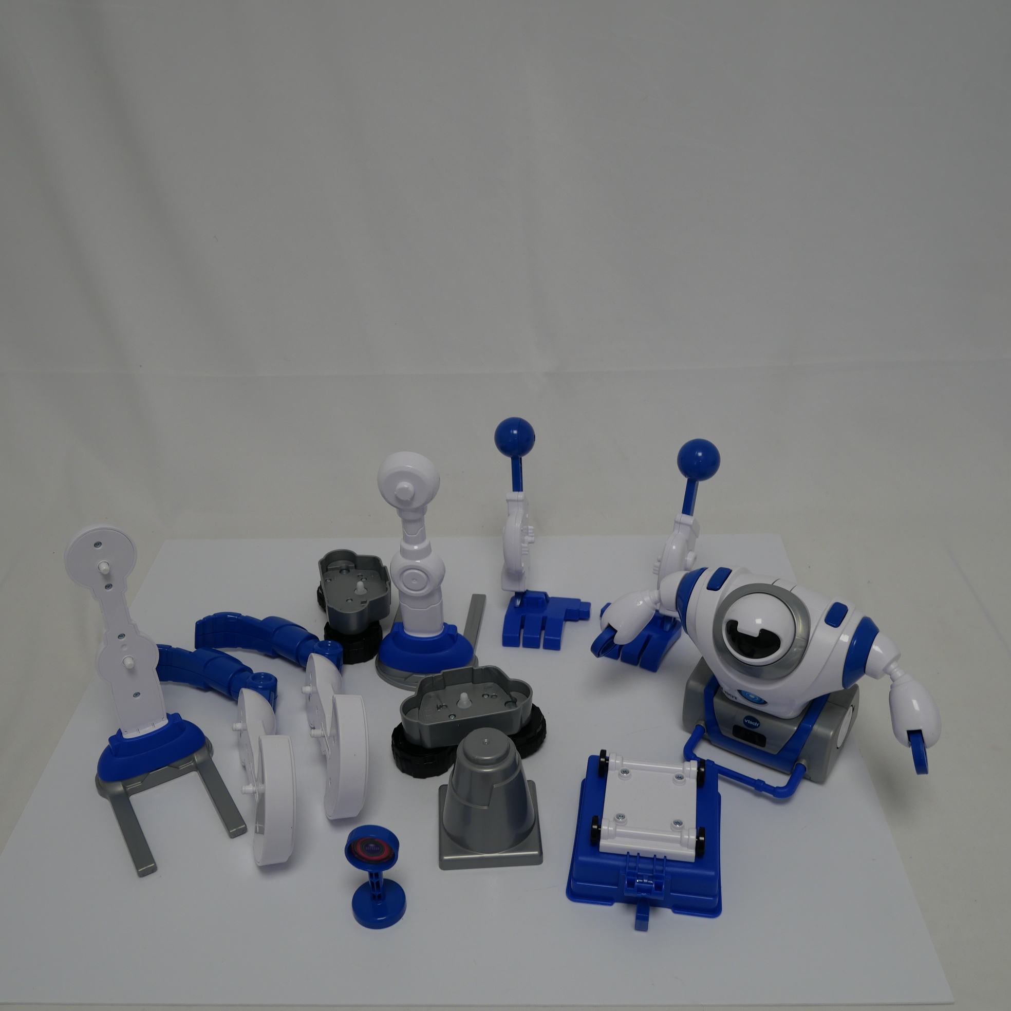 Robot Éducatif Motorisé VTech V-Bot Explorer - 5 en 1 Bon état - Vue 5 - 
