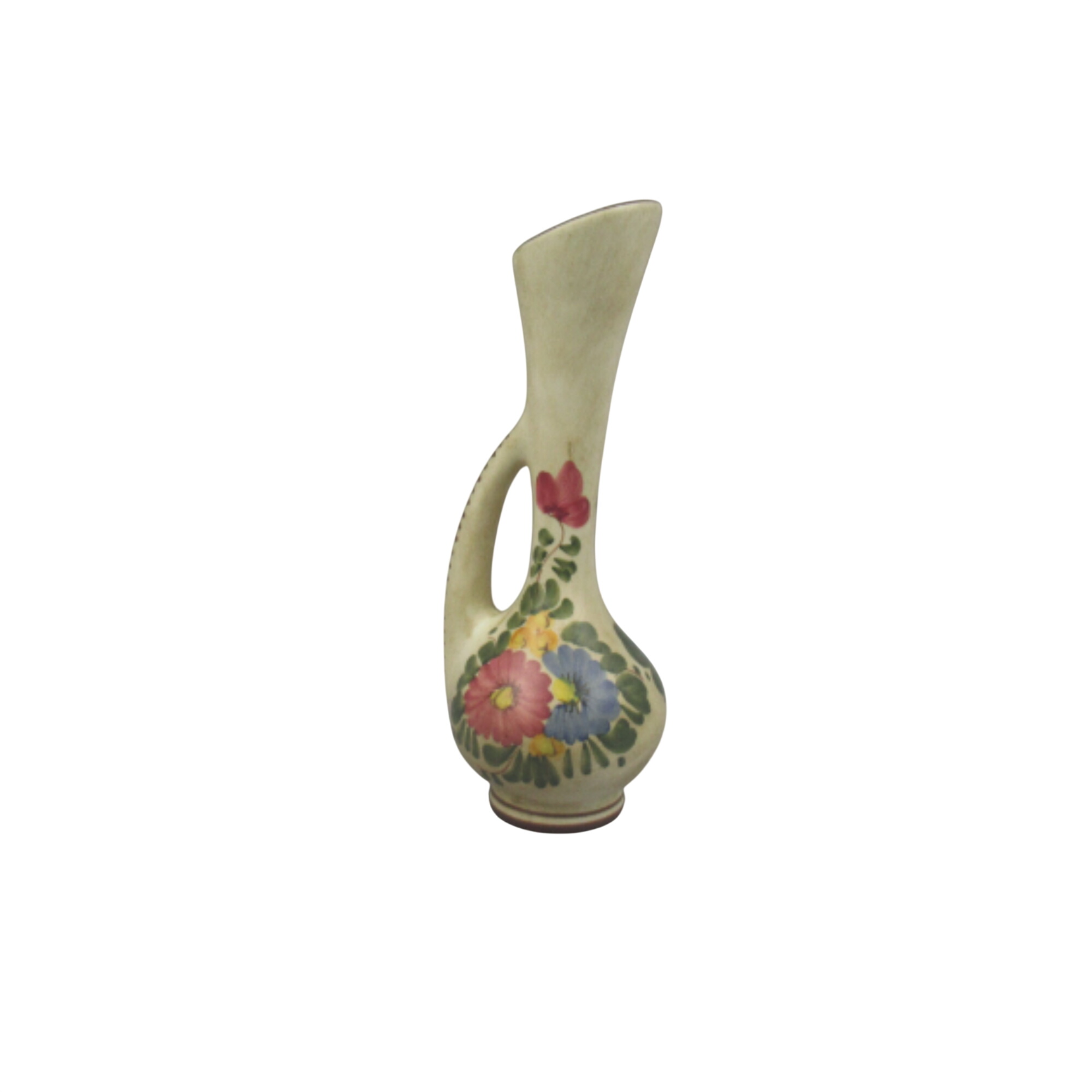 Pichet à motif floral  -  reconditionné disponible sur Label Emmaüs