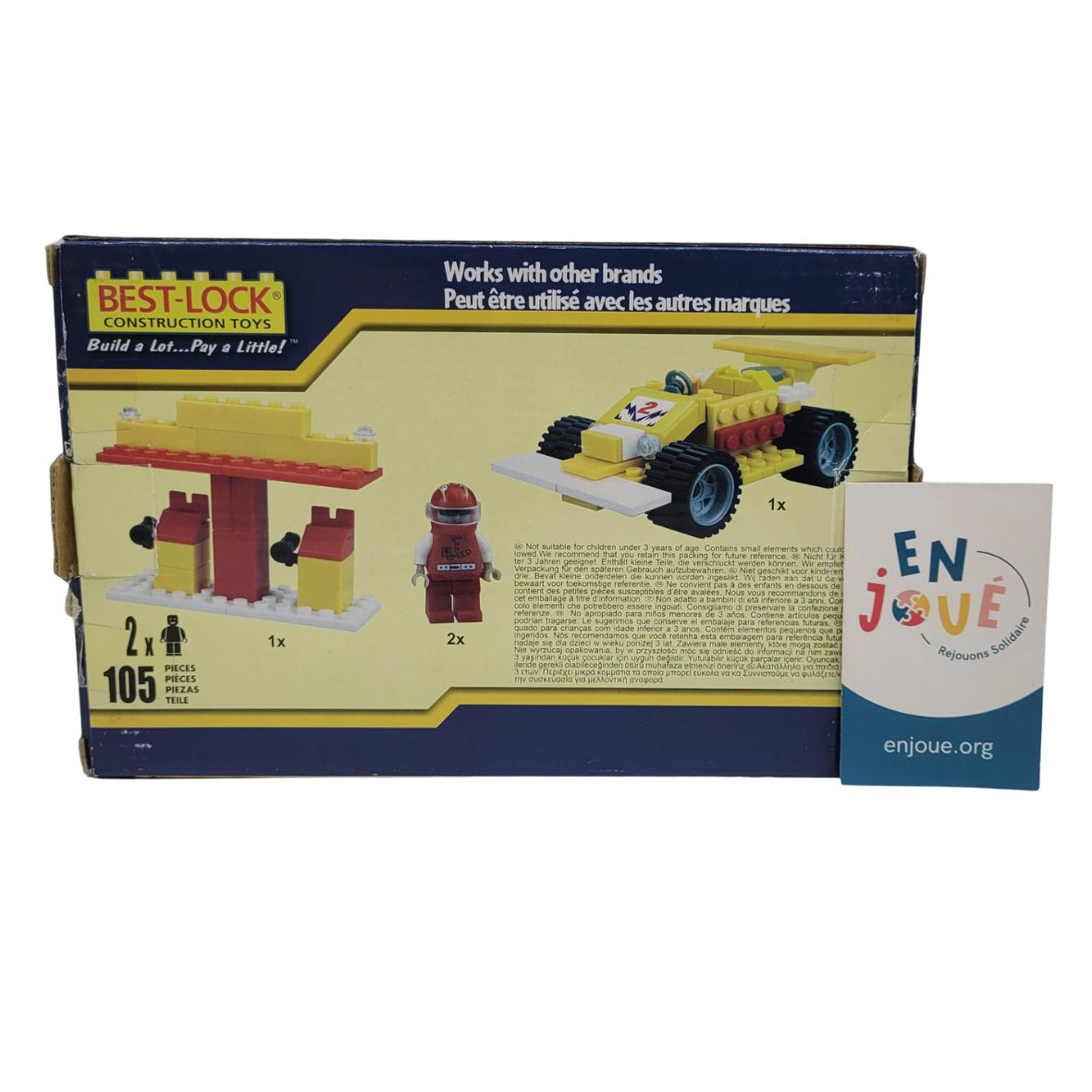 Jeu de construction - Best-Lock 105 pièces - Construction Toys - À partir de 5 ans.  - Vue 3 - 