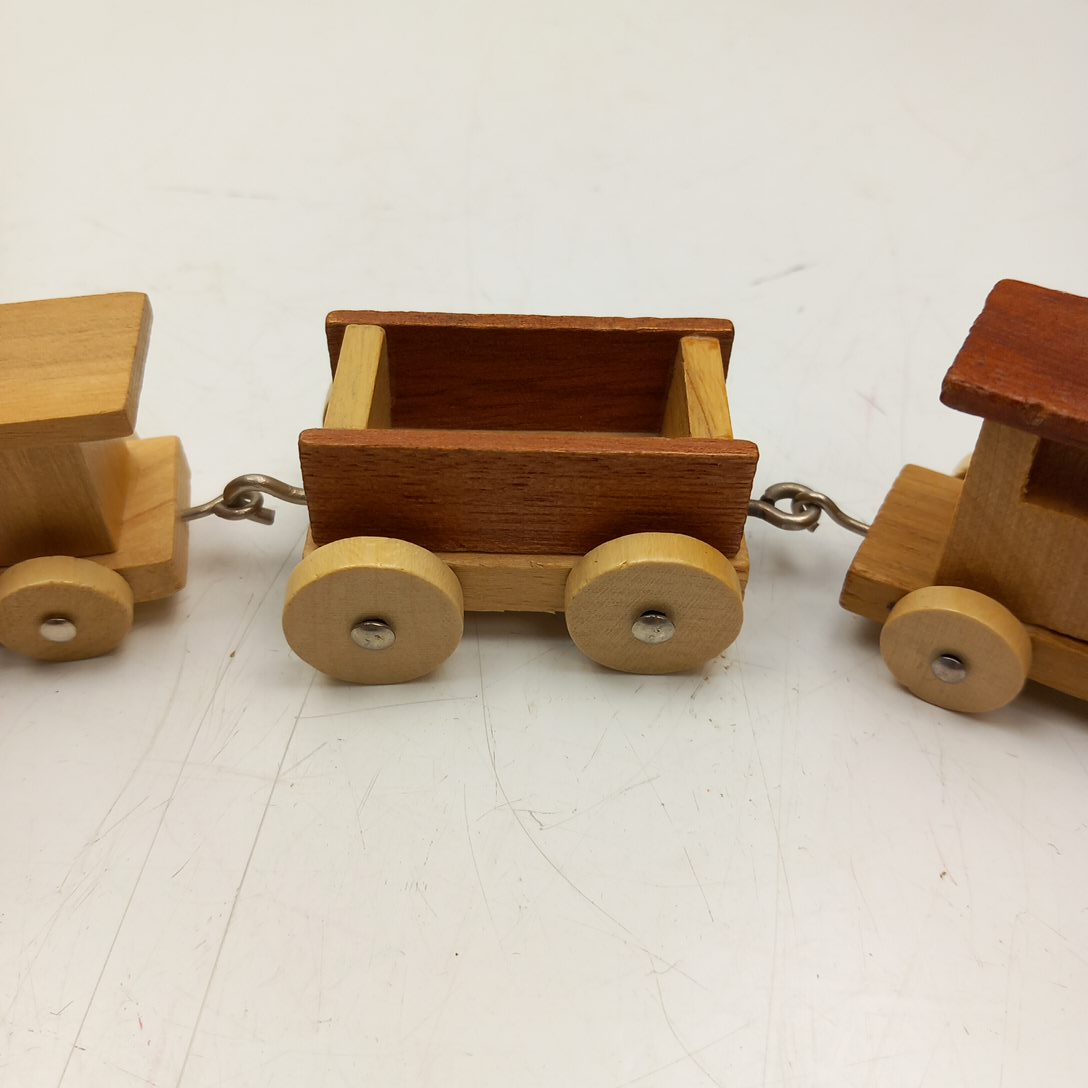 Train Vintage en Bois loquai Holzkunst Bon état - Vue 6 - 
