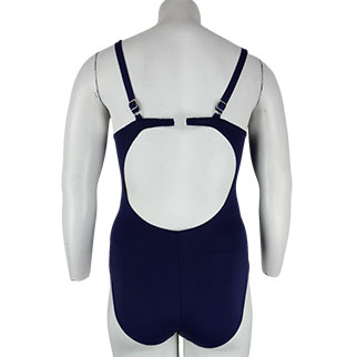 Maillot de bain bleu et rose imprimé - Femme - Beach - Taille 52 - Photo 1