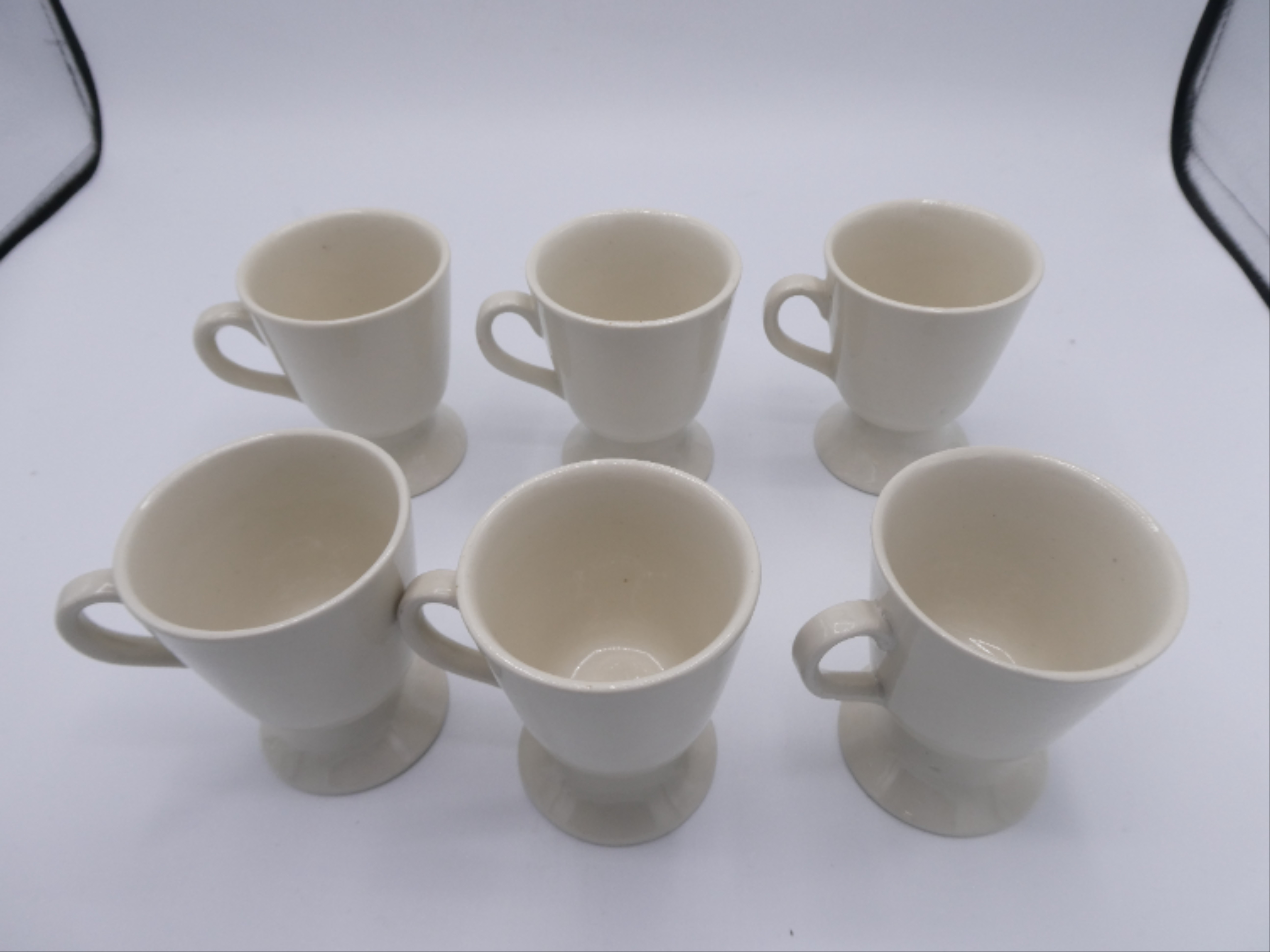 Lot de 6 tasses en porcelaine motif fleurs - Photo 3