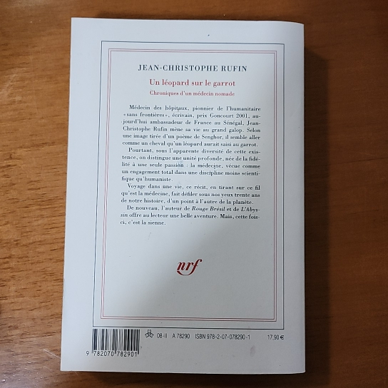 4 livres Jean-Christophe Rufin Gallimard état neuf - Photo 6
