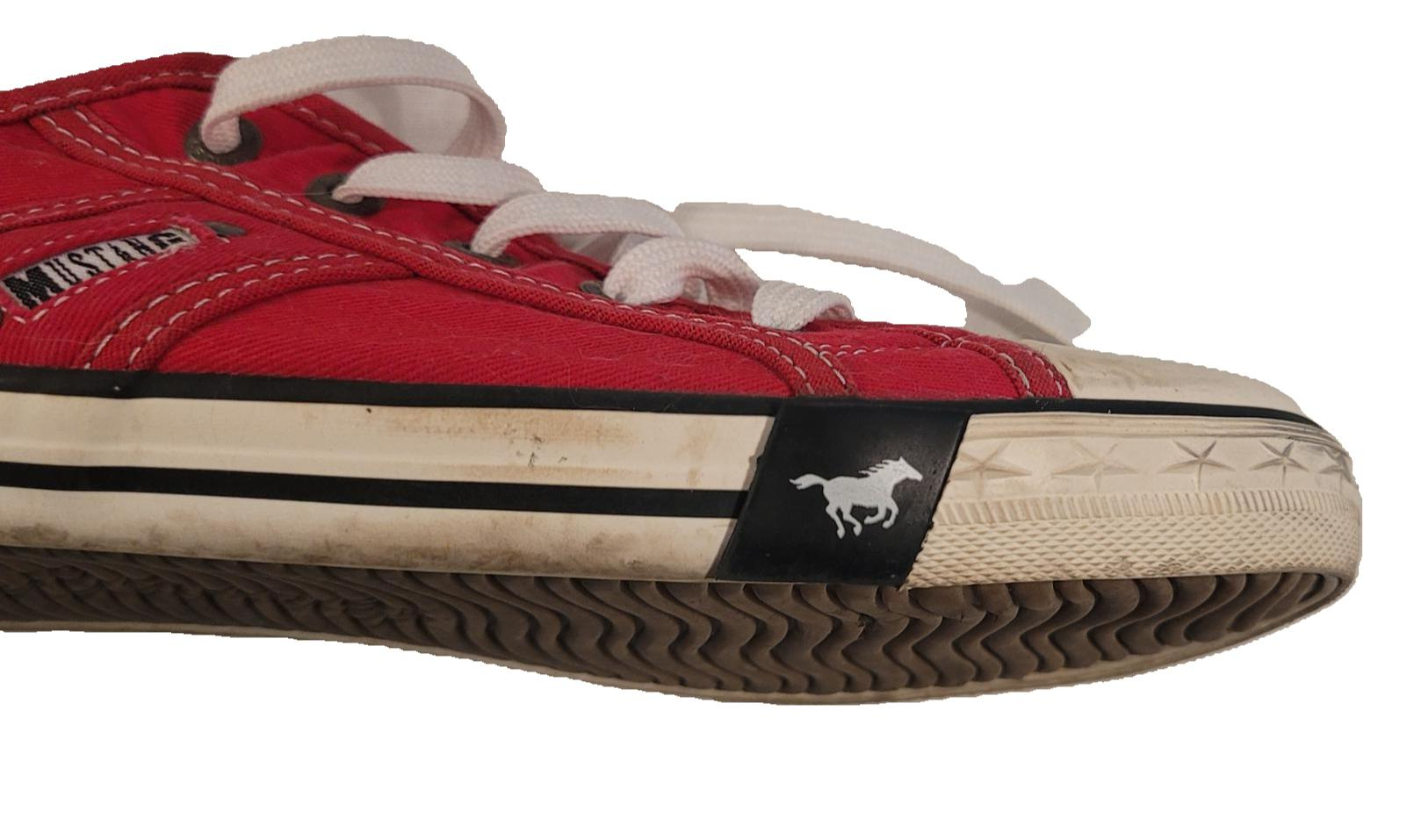 Baskets rouge Mustang, pointure 37 - Photo 7