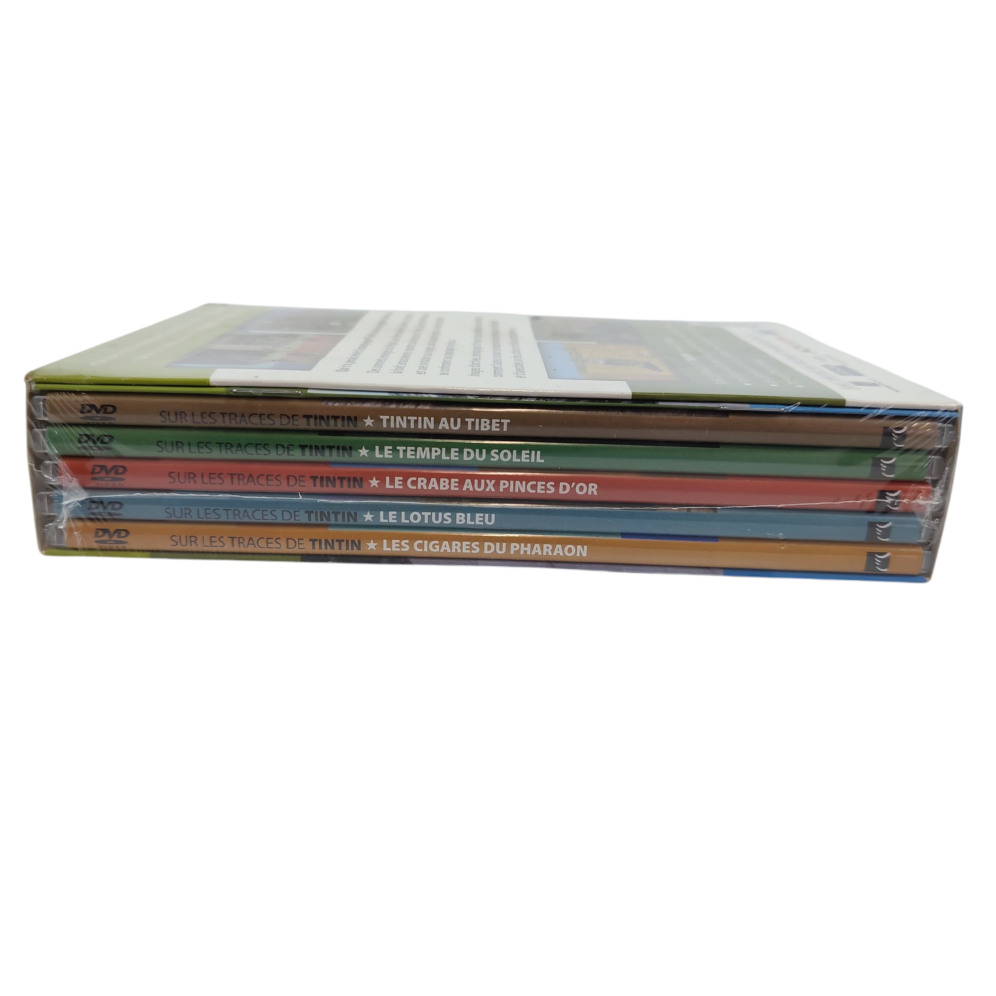 Voir photo 4 de Coffret DVD '' Sur les traces de Tintin'' - Complet Coffret DVD '' Sur les traces de Tintin'' - Complet Bon état - Vue 4 -