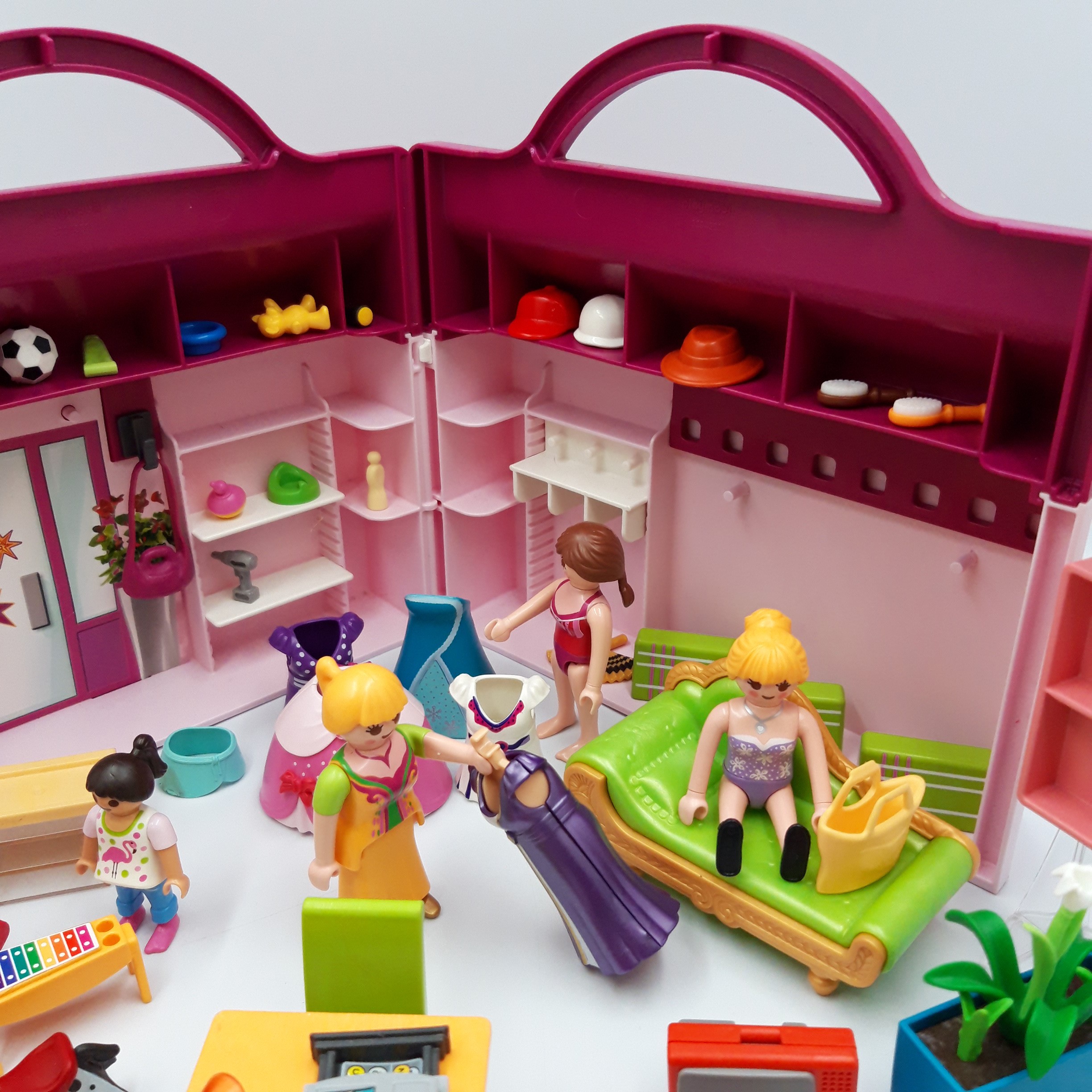 Juego Playmobil Playmobil Tienda De Moda Maletin Maletin Moda