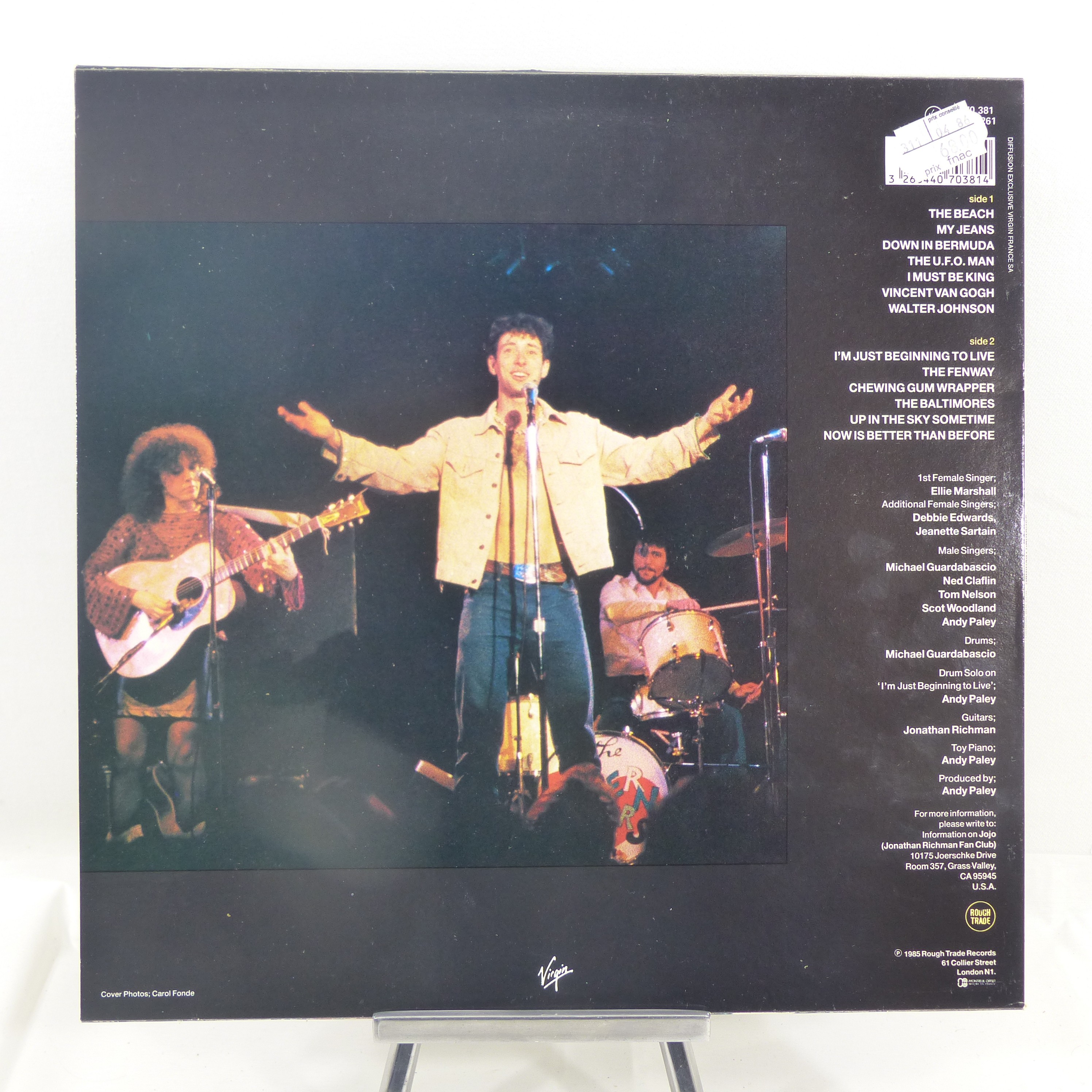 Vinyle 33T Jonathan Richman And The Modern Lovers / Rockin' And Romance - Twin/Tone Records, 1985  - Vue 2 - 