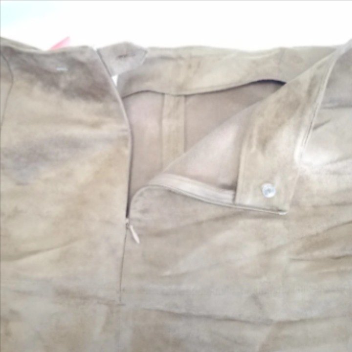 Jupe camaïeu taille 42 couleur fauve - Photo 4
