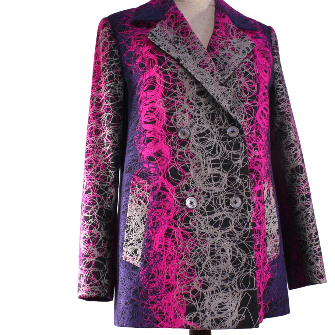 Acheter Veste croisée en laine T38 Comme neuf - 37,00 € Veste croisée en laine T38 Comme neuf - reconditionné disponible sur Label Emmaüs