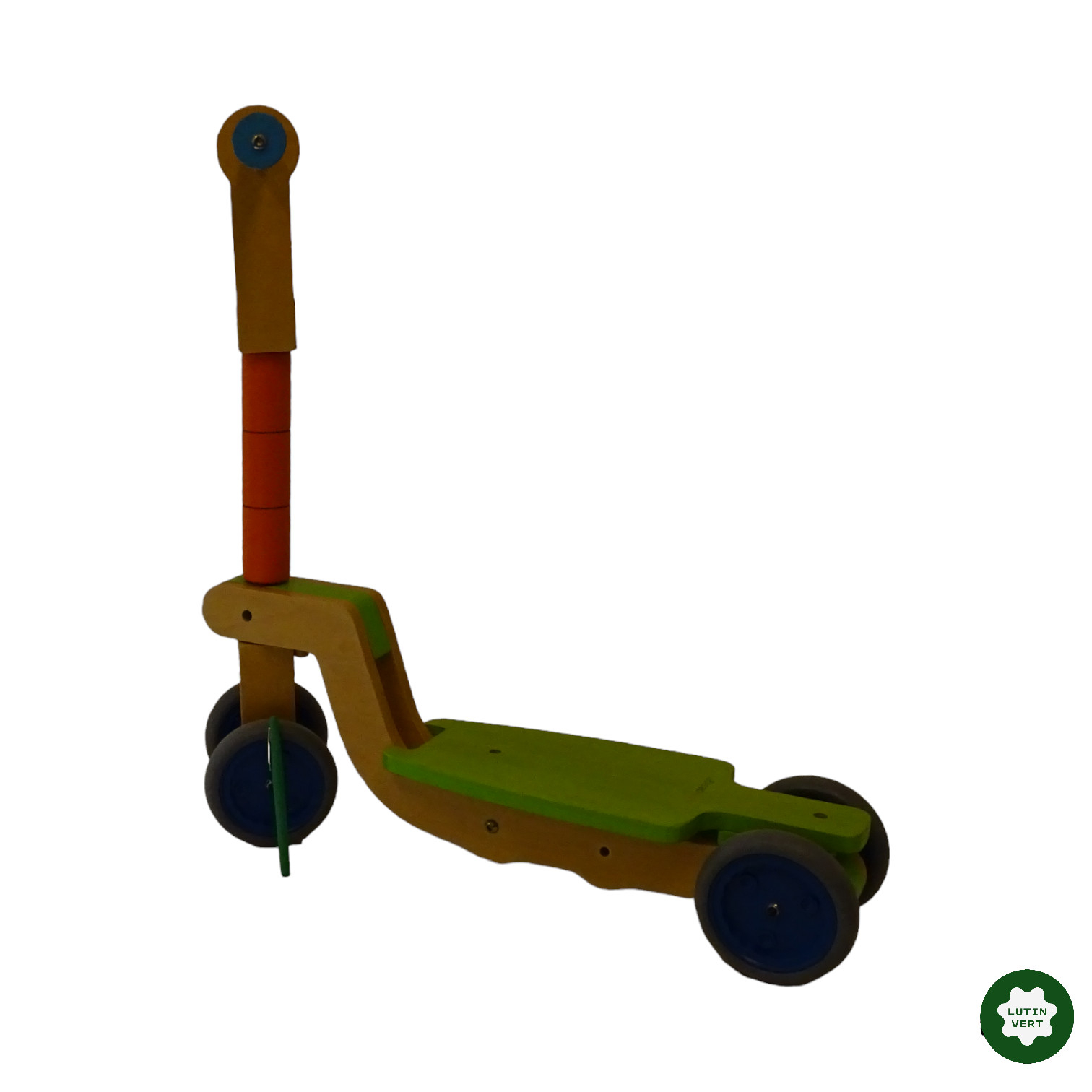 Trottinette Bois d'occasion - Dès 3 ans | Ref 6863  - Vue 3 - 