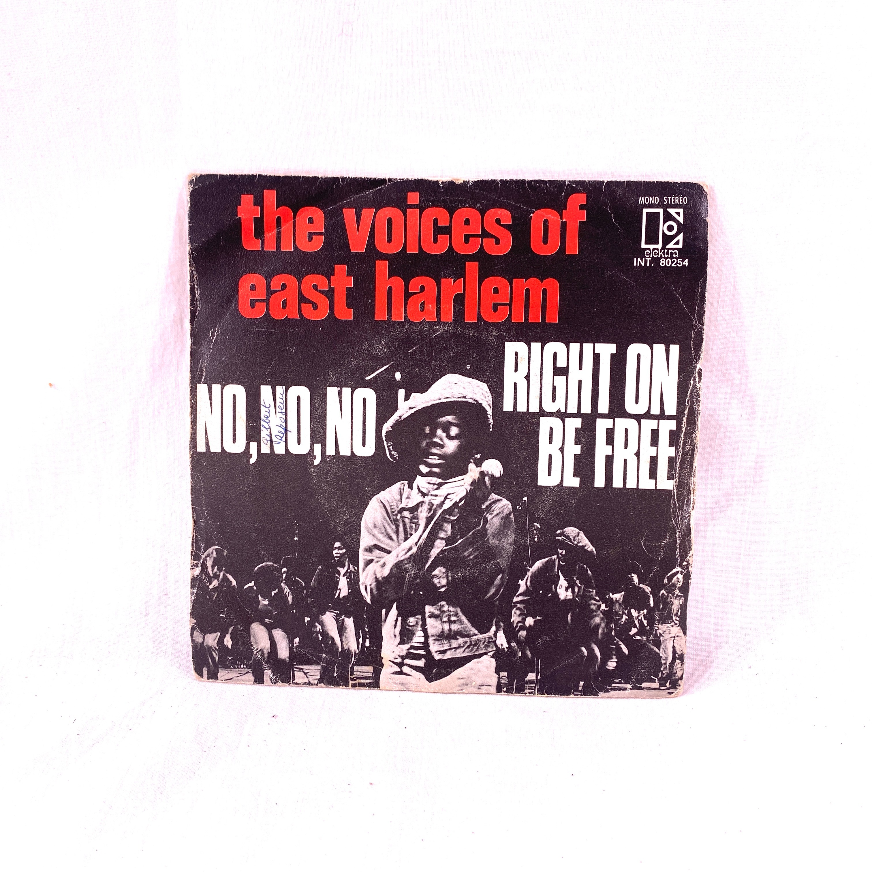Vinyles 45 T - The voices of east Harlem - No,no,no et Right on be free - Bon état - Photo 4