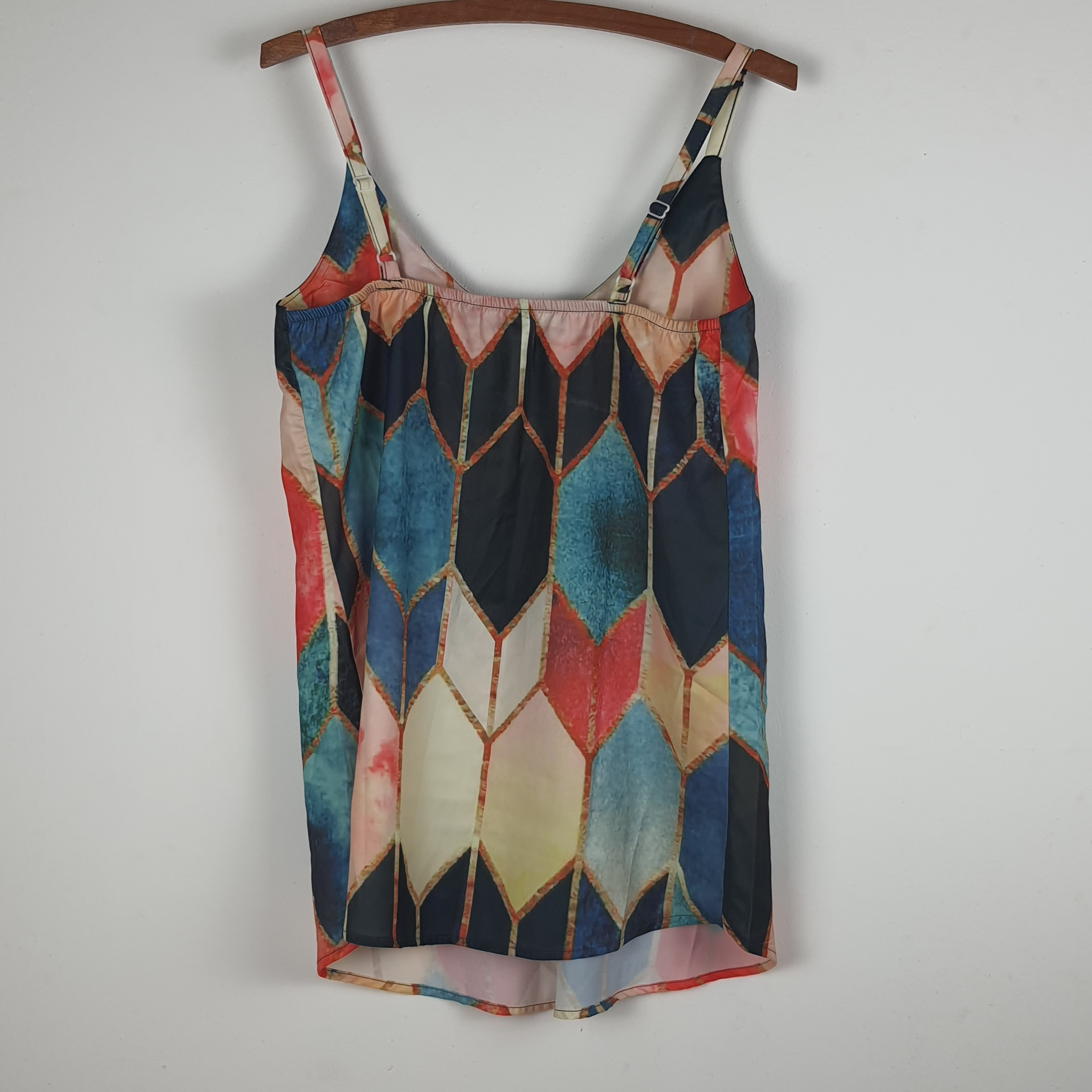 Débardeur motifs géométriques colorés - Chicme - S - Photo 1