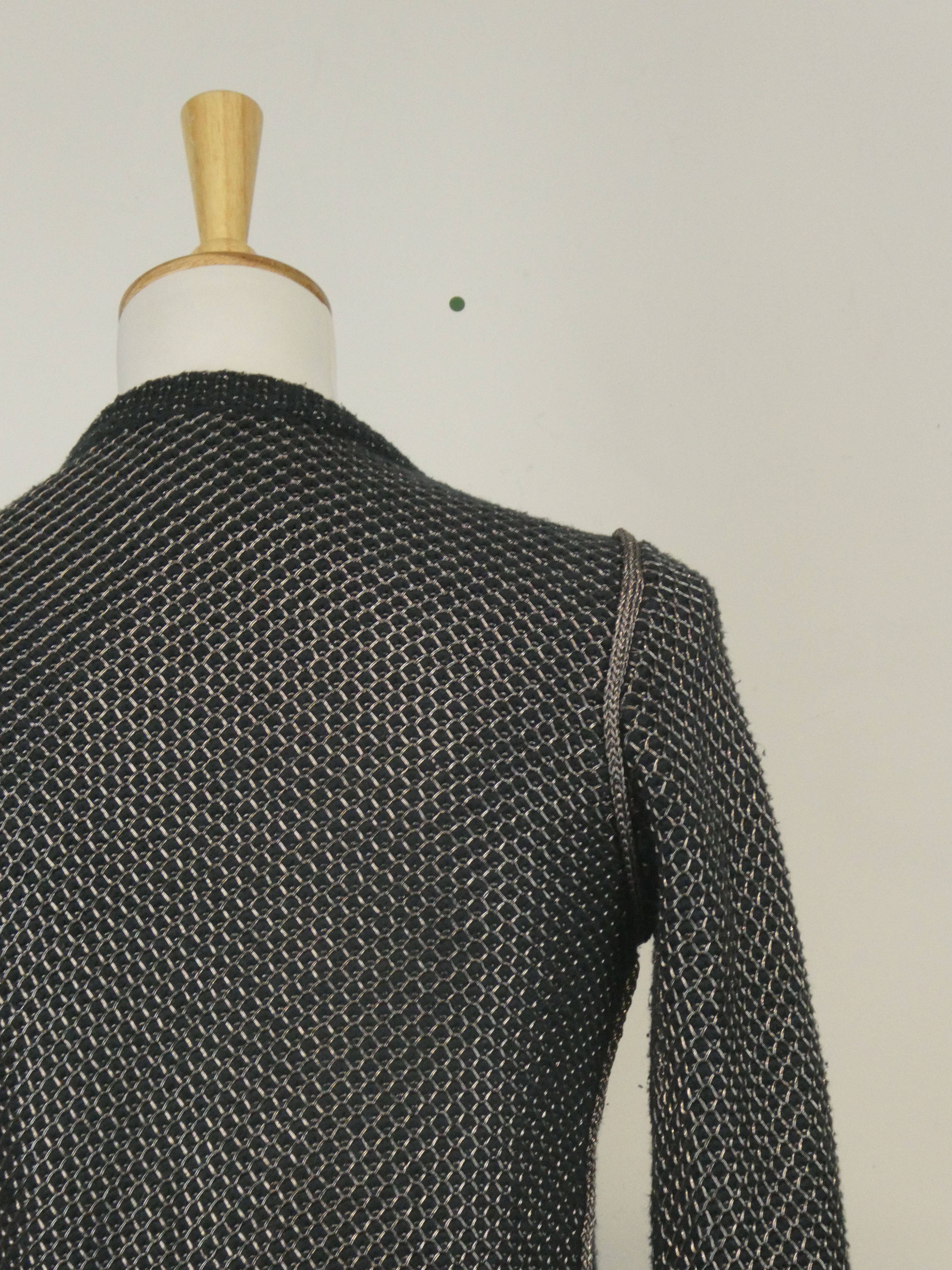 Maje cardigan manches longues à ornements métalliques - Taille M/2/38 - Photo 4