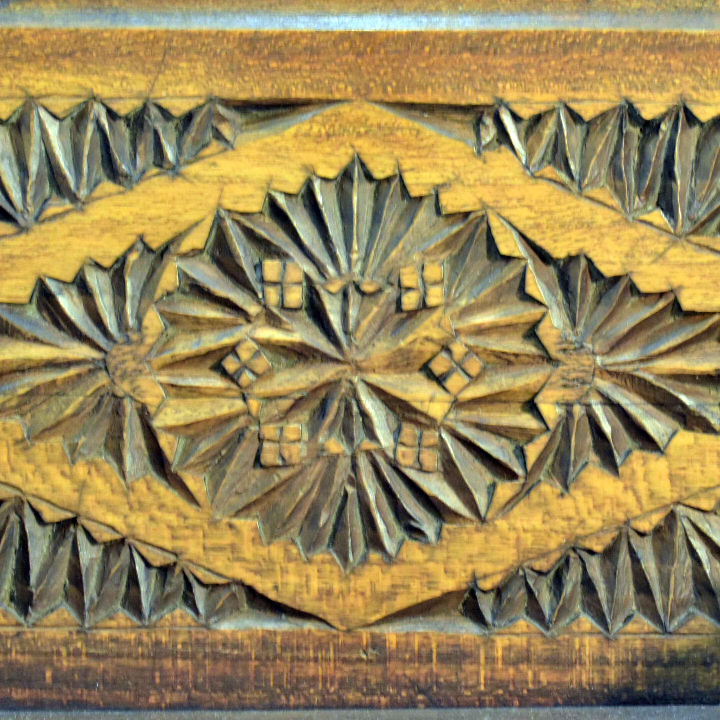 Petite Etagère Murale Incomplète - Bois Sculpté - Photo 11